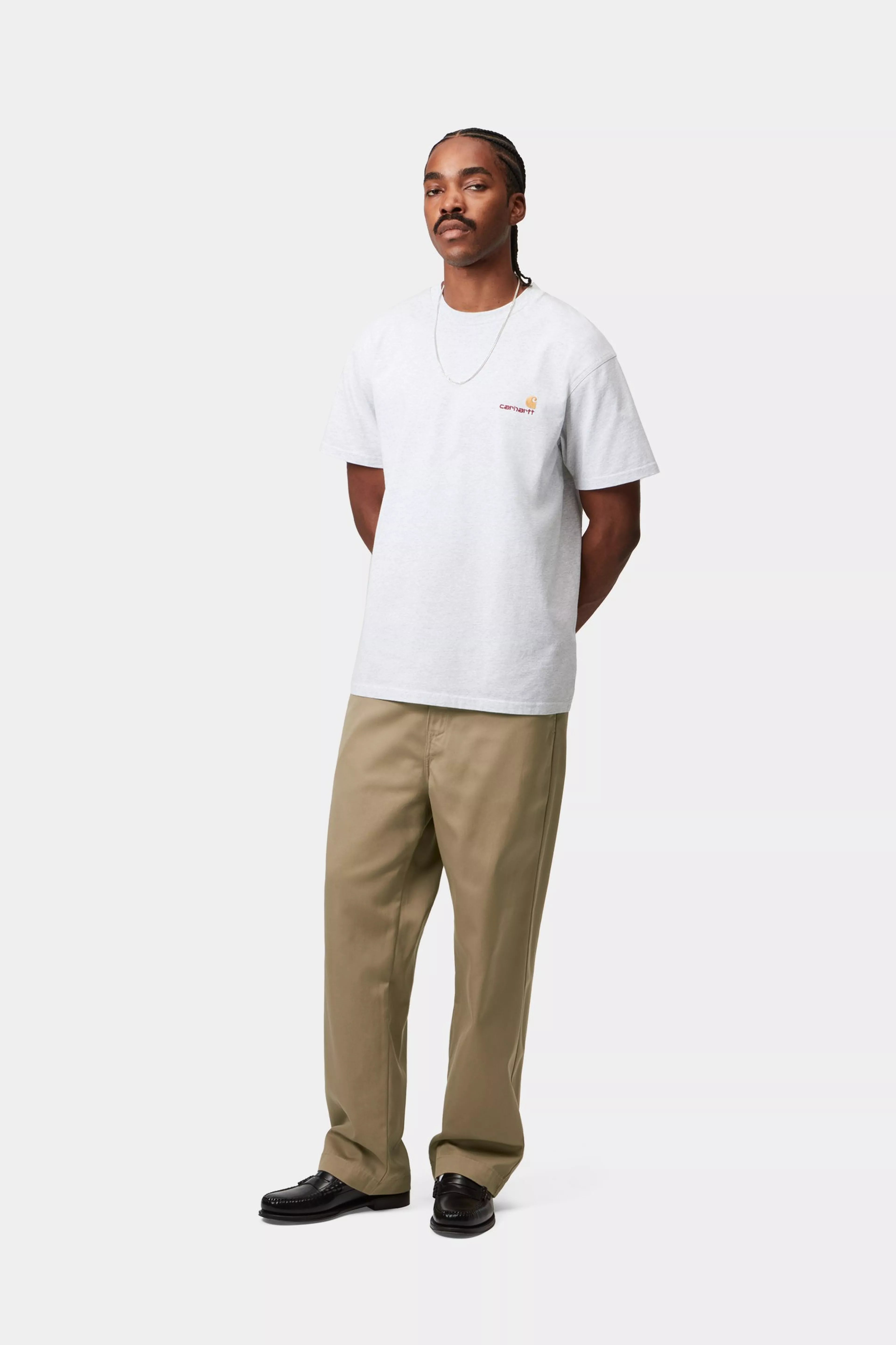CRAFT PANT - Leather (rinsed)