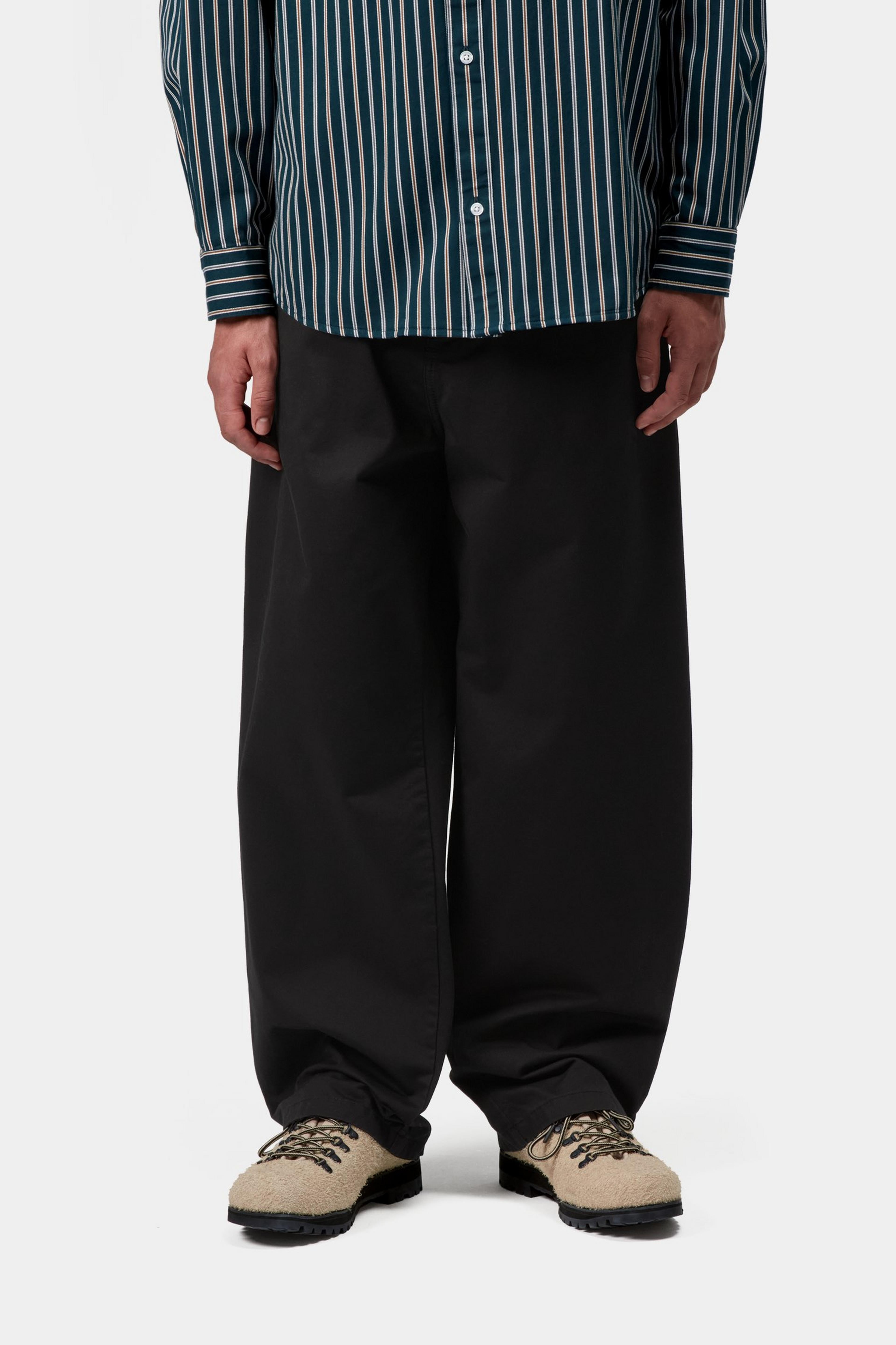 Brady Pant - Black (stone washed)