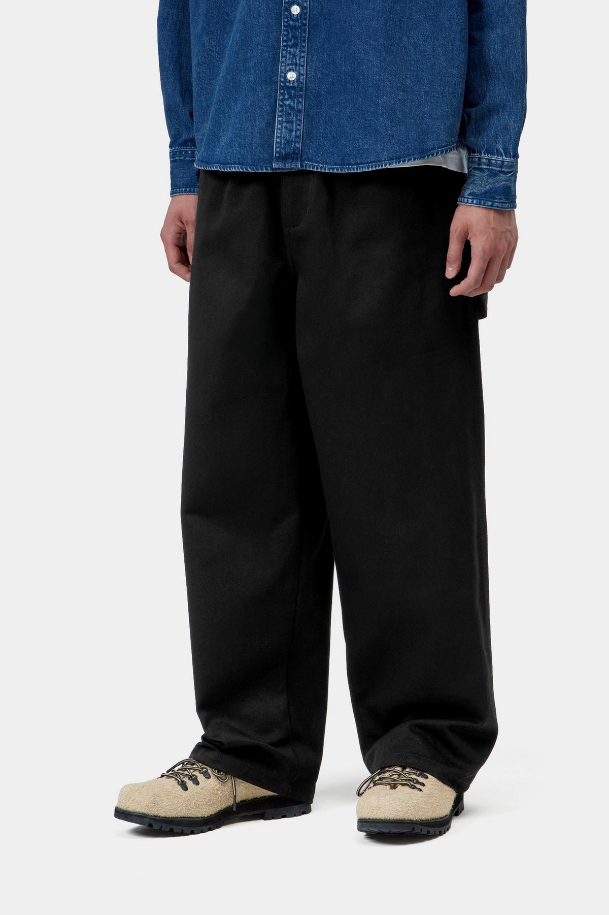 Holden Pant - Black, Rigid