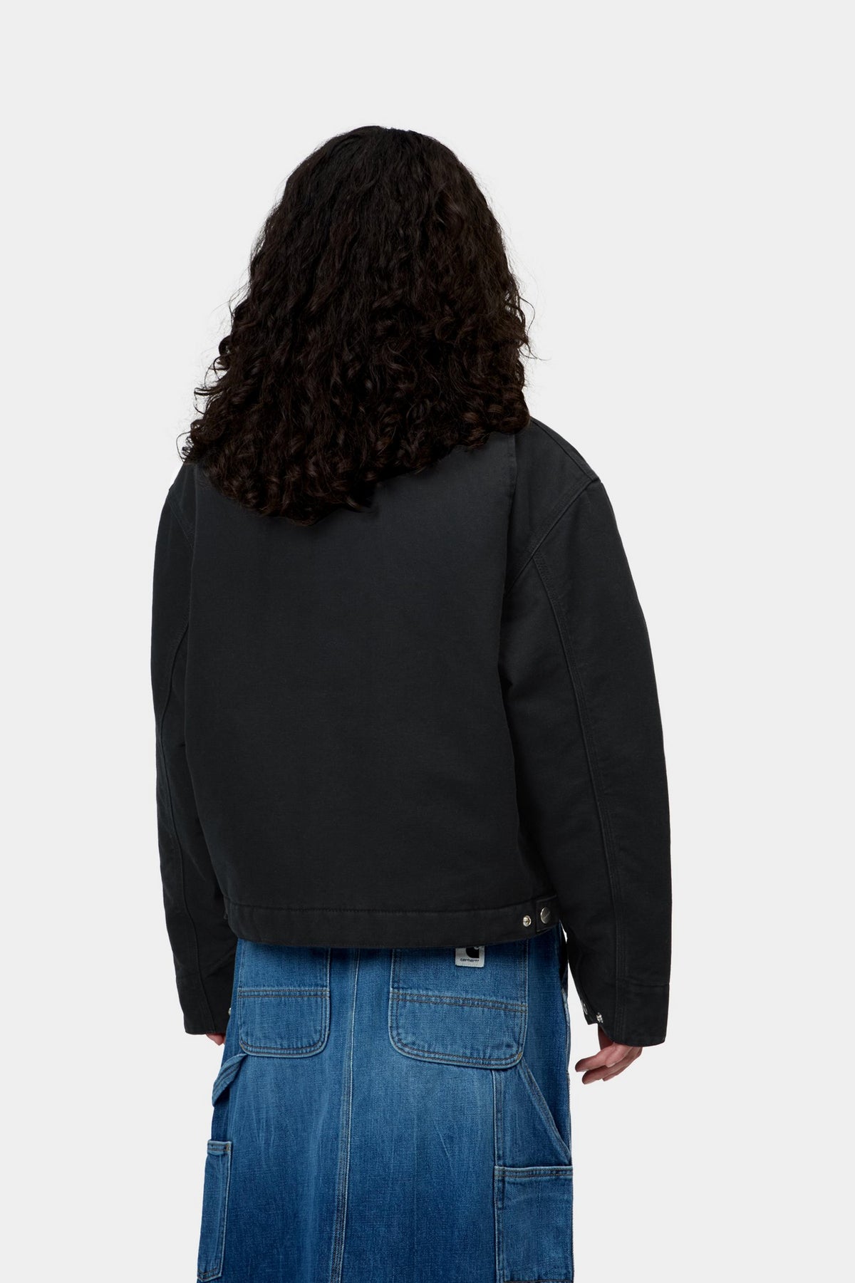 W' OG Detroit Jacket - Black / Black stone canvas