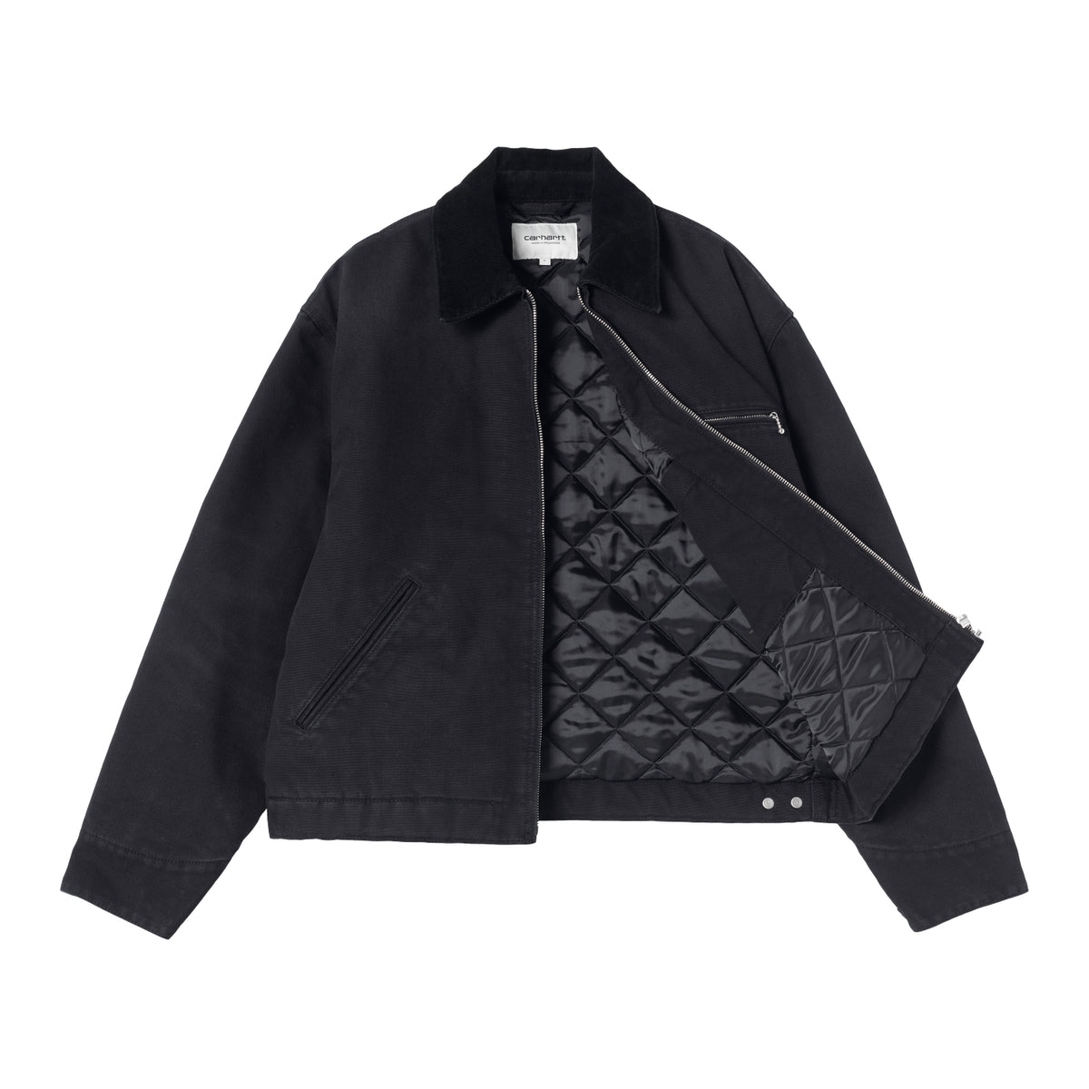 W' OG Detroit Jacket - Black / Black stone canvas