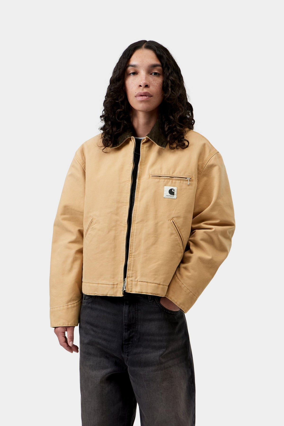 W' OG Detroit Jacket - WIP Dusty H / Tobacco stone canvas