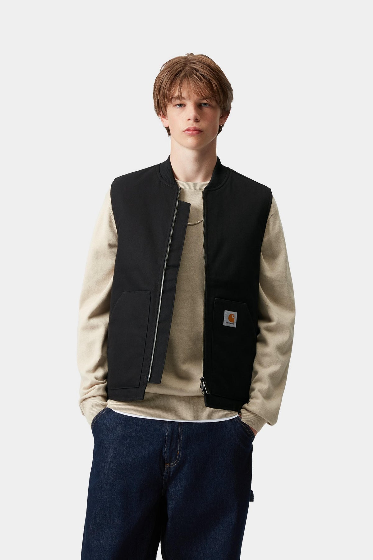 Classic Vest - Black, Rigid