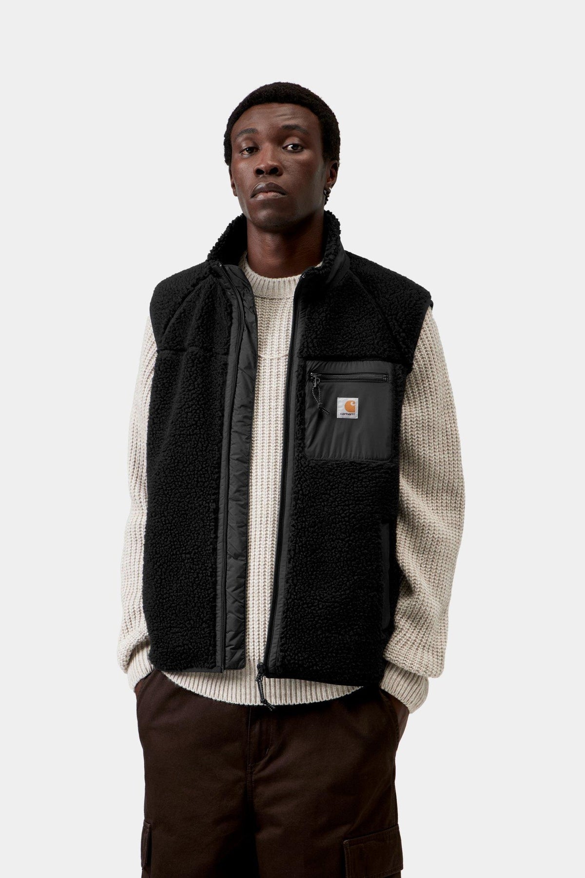 Prentis Vest Liner - Black / Black