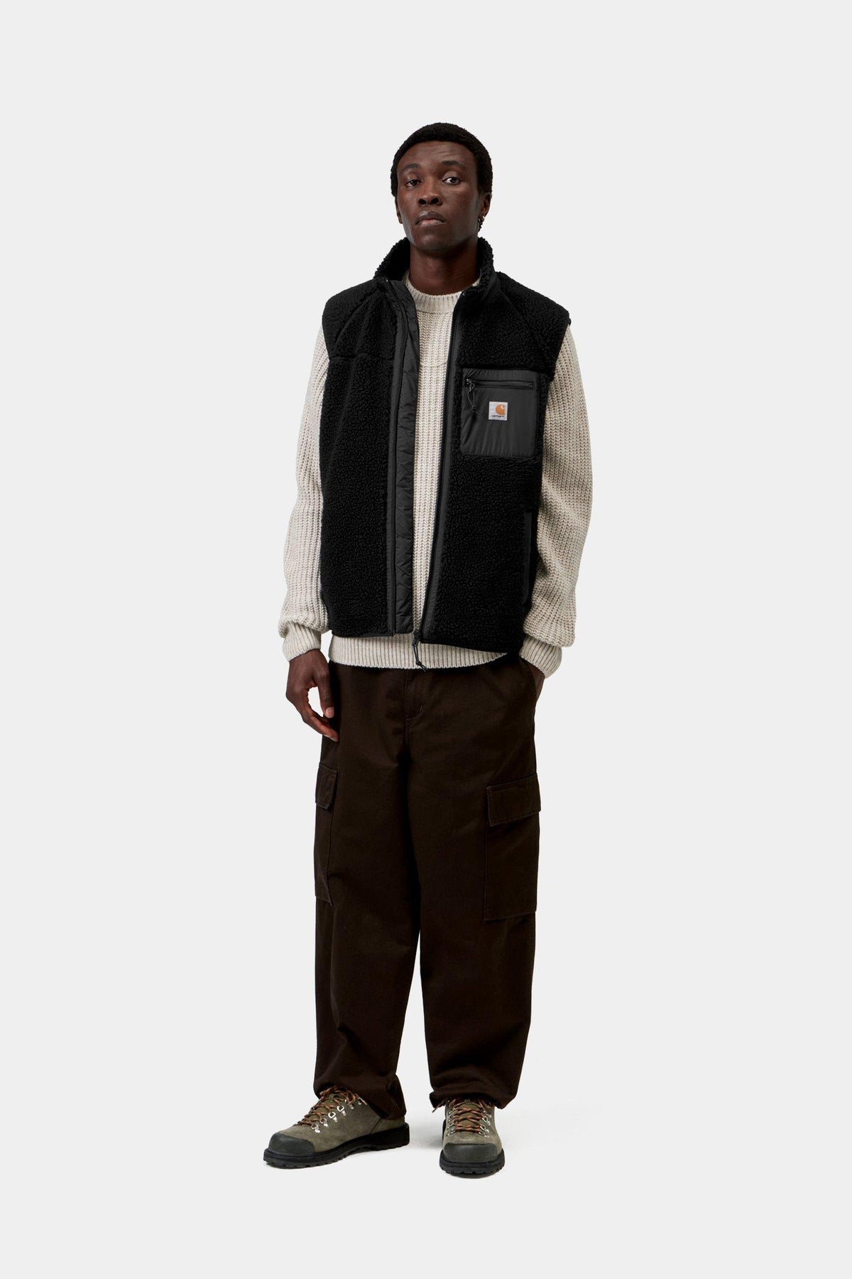 Prentis Vest Liner - Black / Black