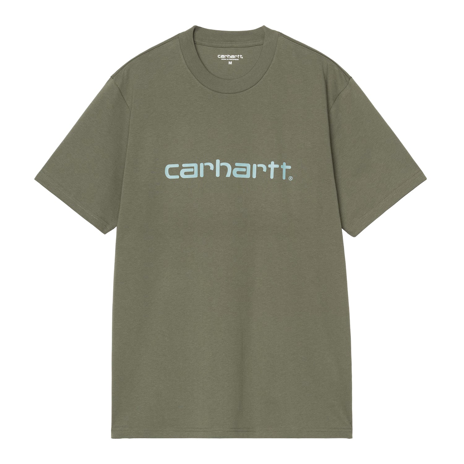 S/S Script T-Shirt - Leaf / Tourmaline