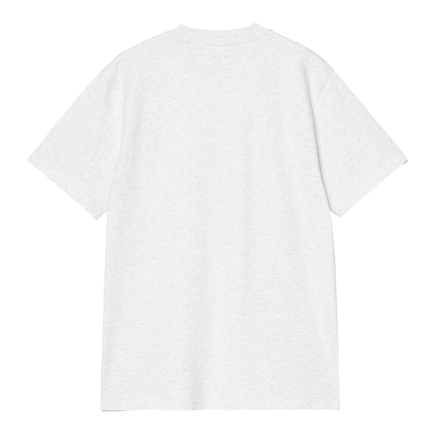 S/S Script T-Shirt - Ash Heather / Cozy Purple