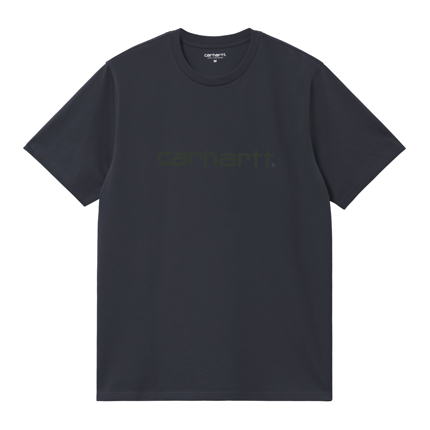 S/S Script T-Shirt - Dark Navy / Dark Scarab