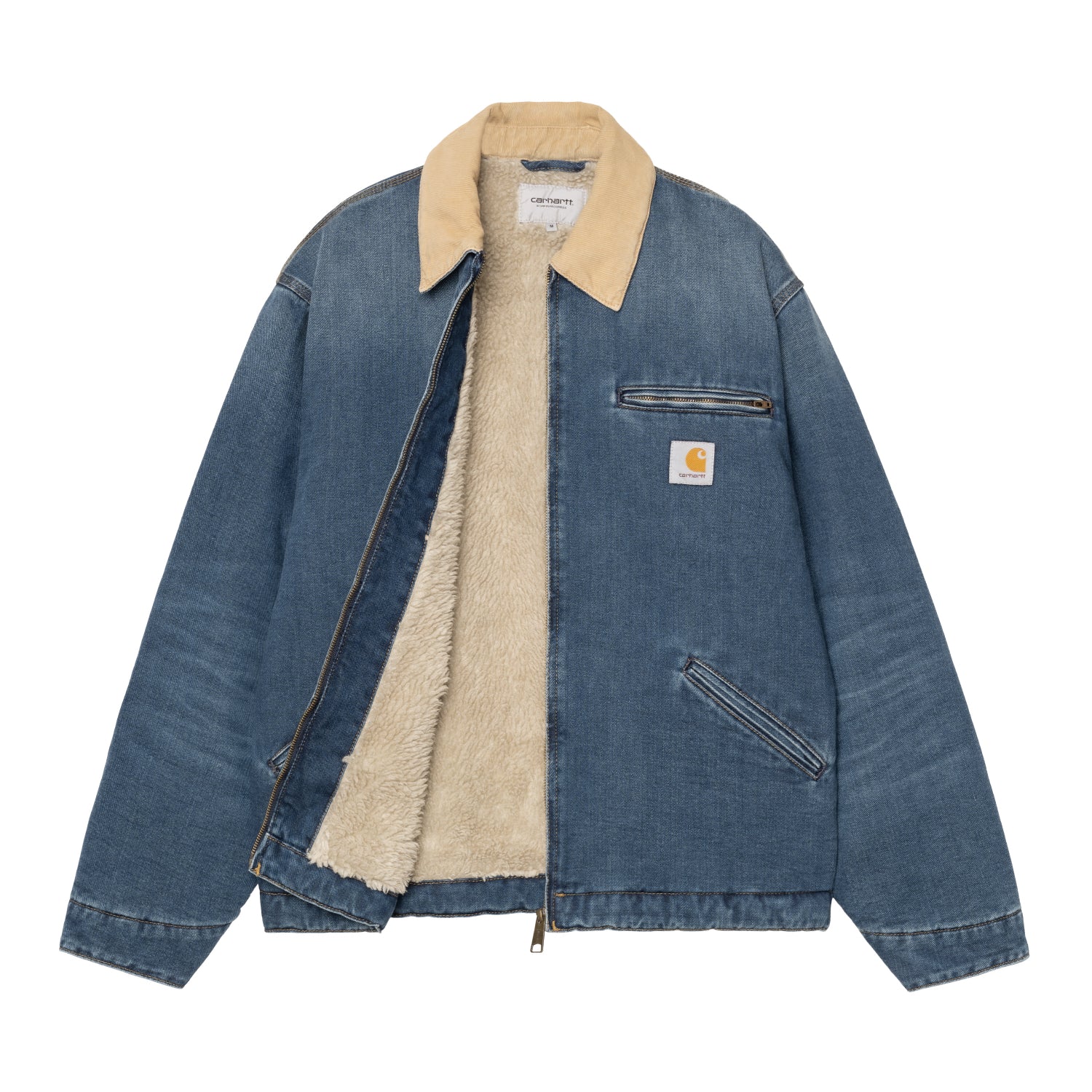 OG DETROIT JACKET  - Blue / Dusty H Brown (dark used wash)