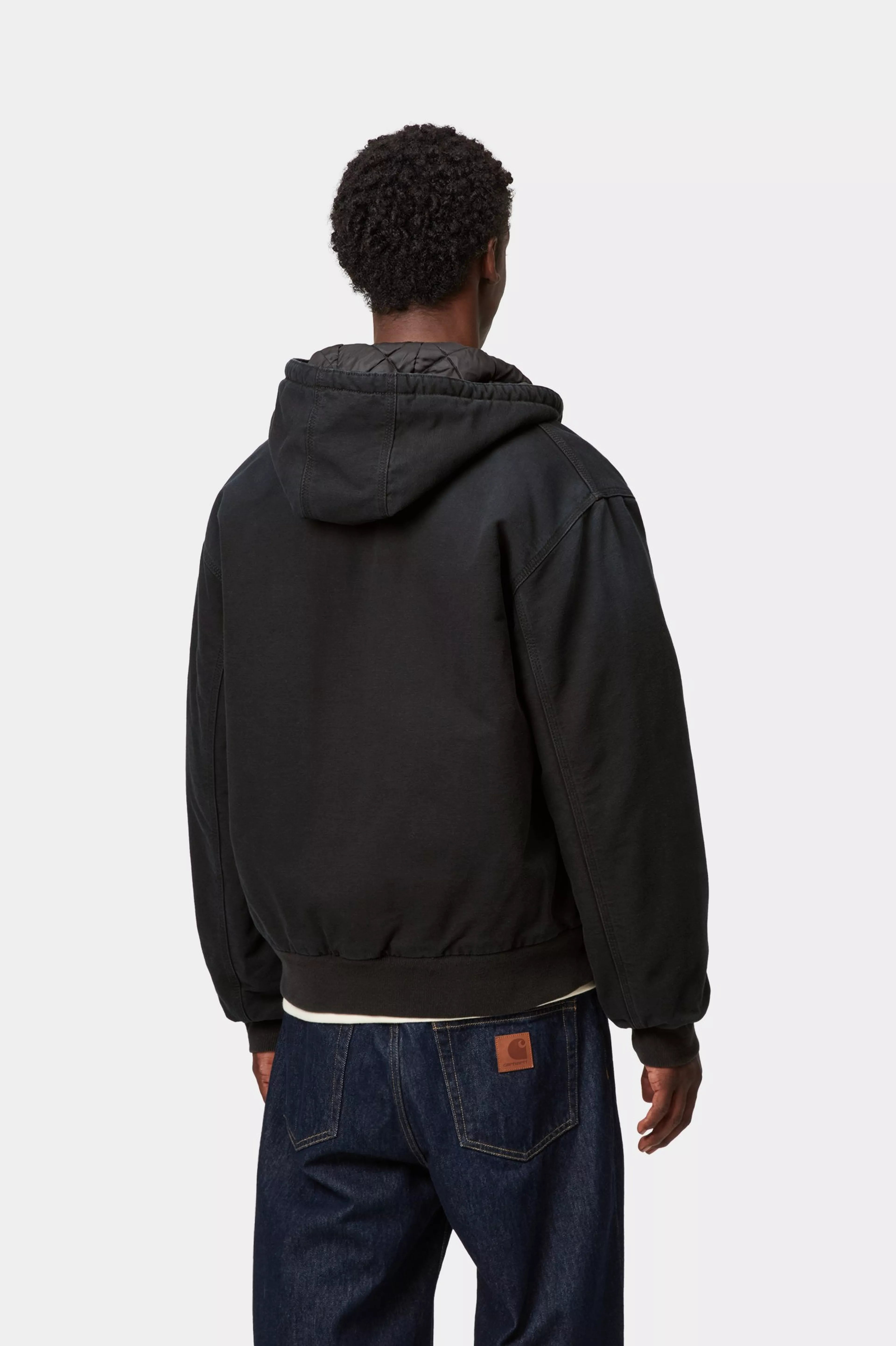 OG ACTIVE JACKET - Black (stone canvas)
