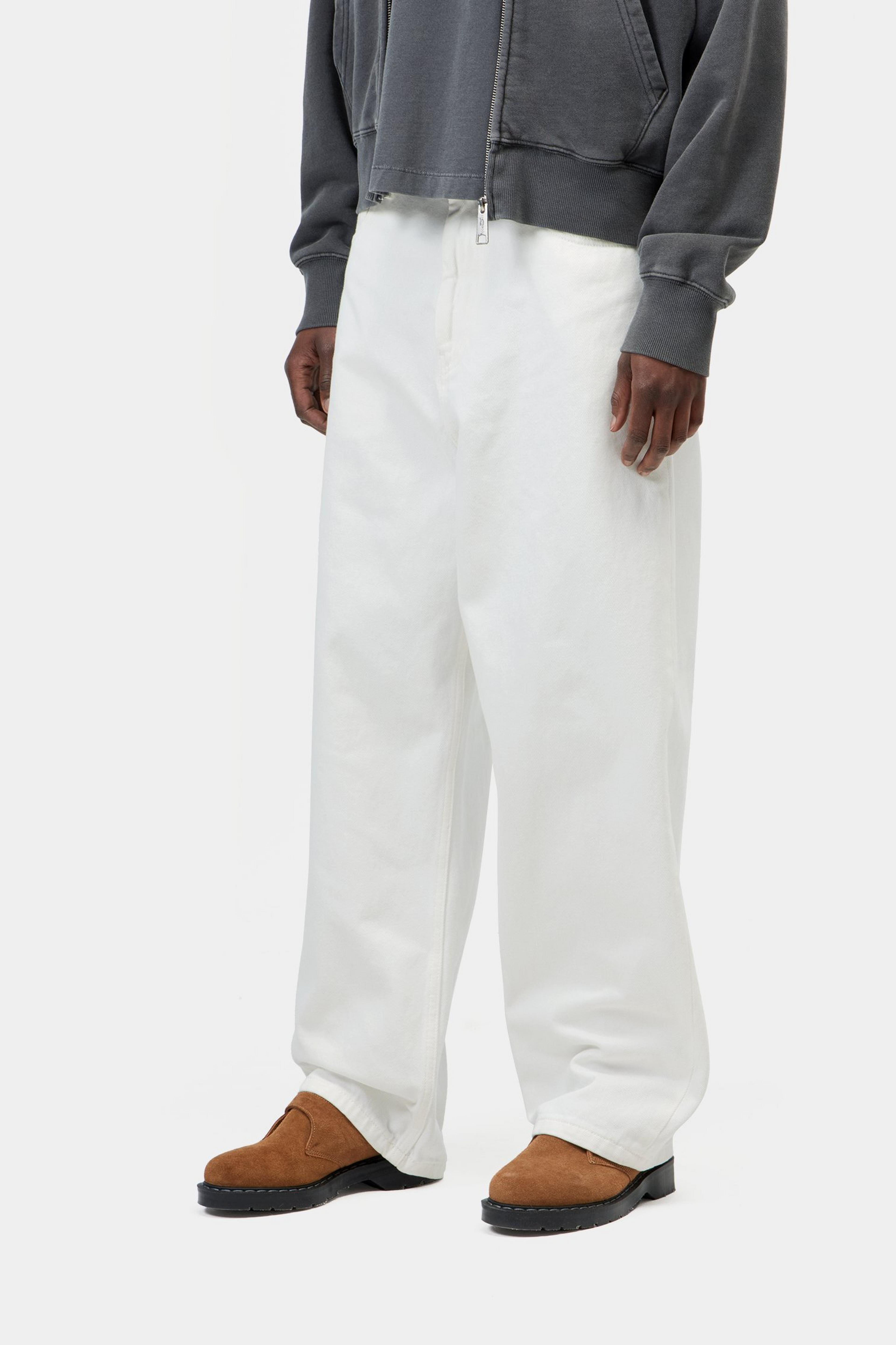 W' Brandon Pant - White (rinsed)