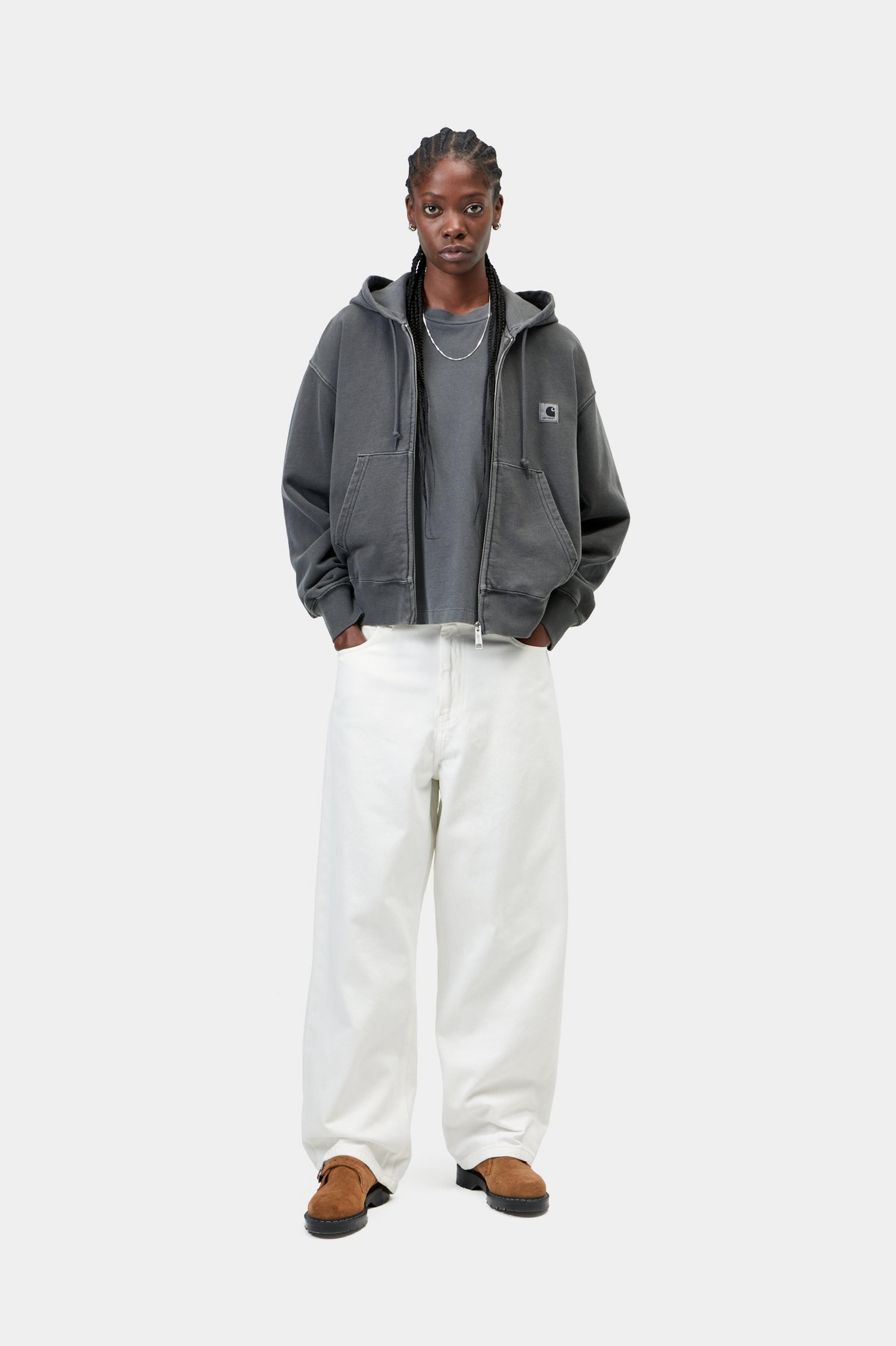 W' Brandon Pant - White (rinsed)