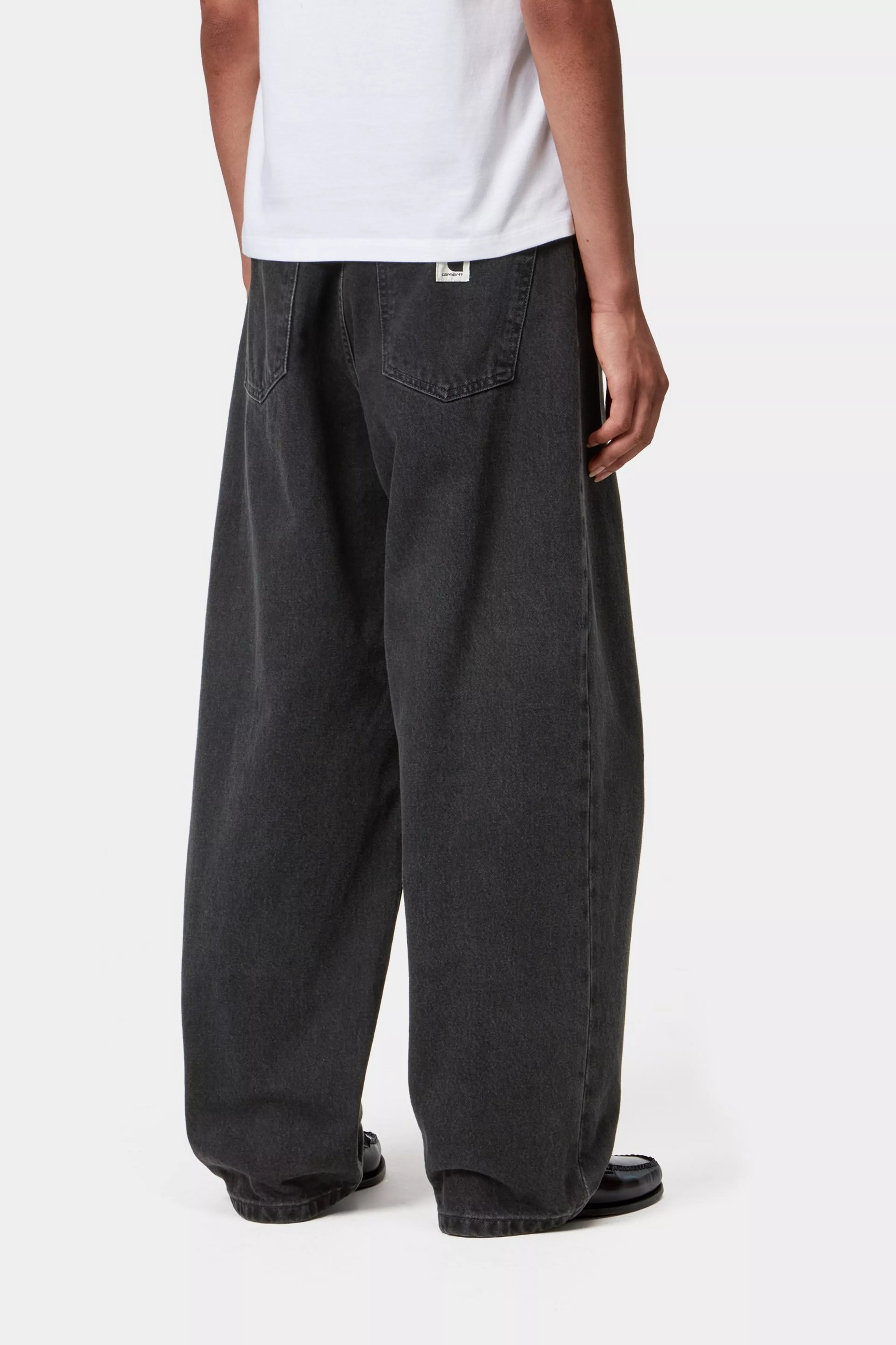 W' Brandon Pant - Black (stone washed)