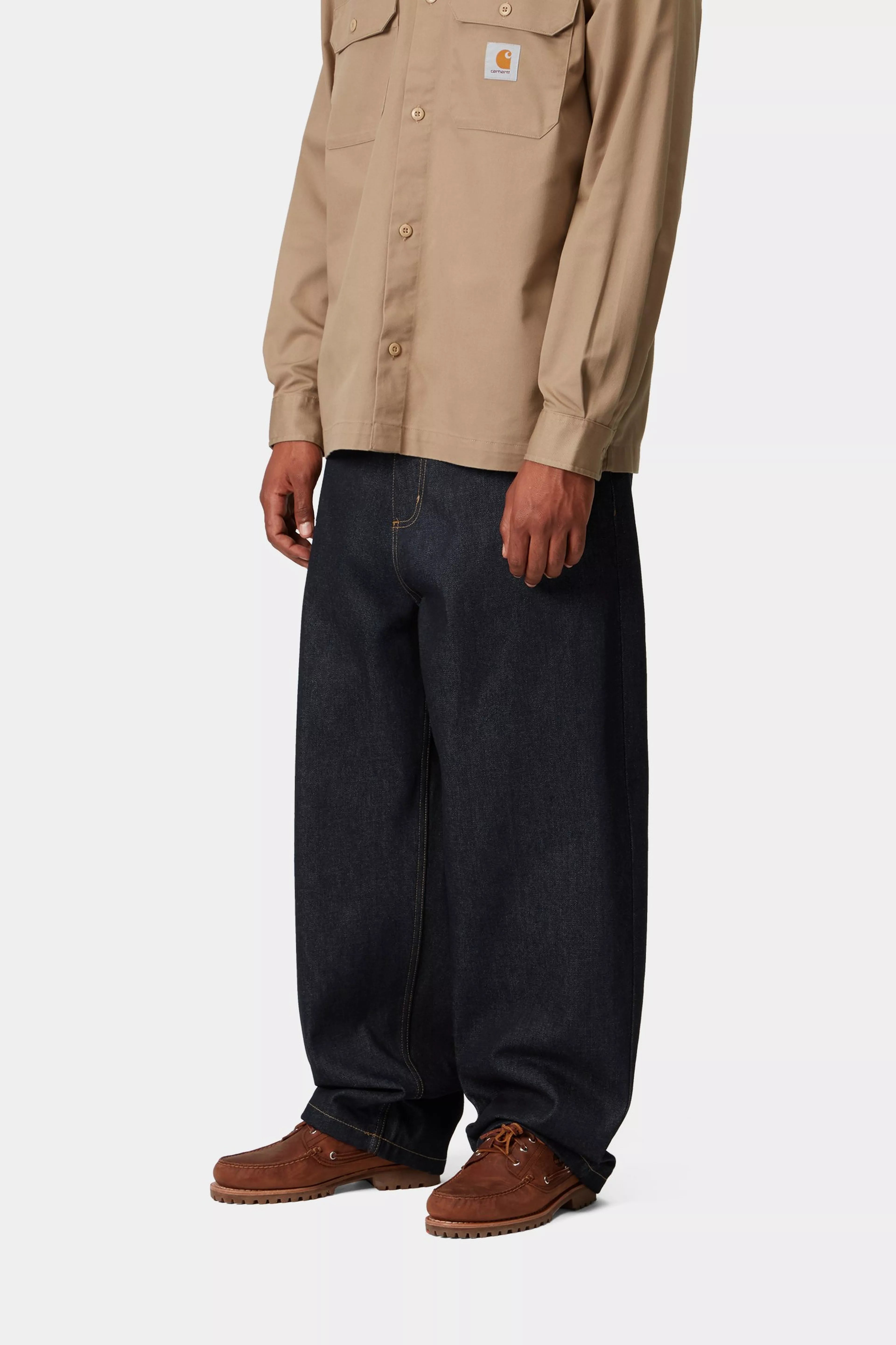 BRANDON PANT - Blue (rigid)