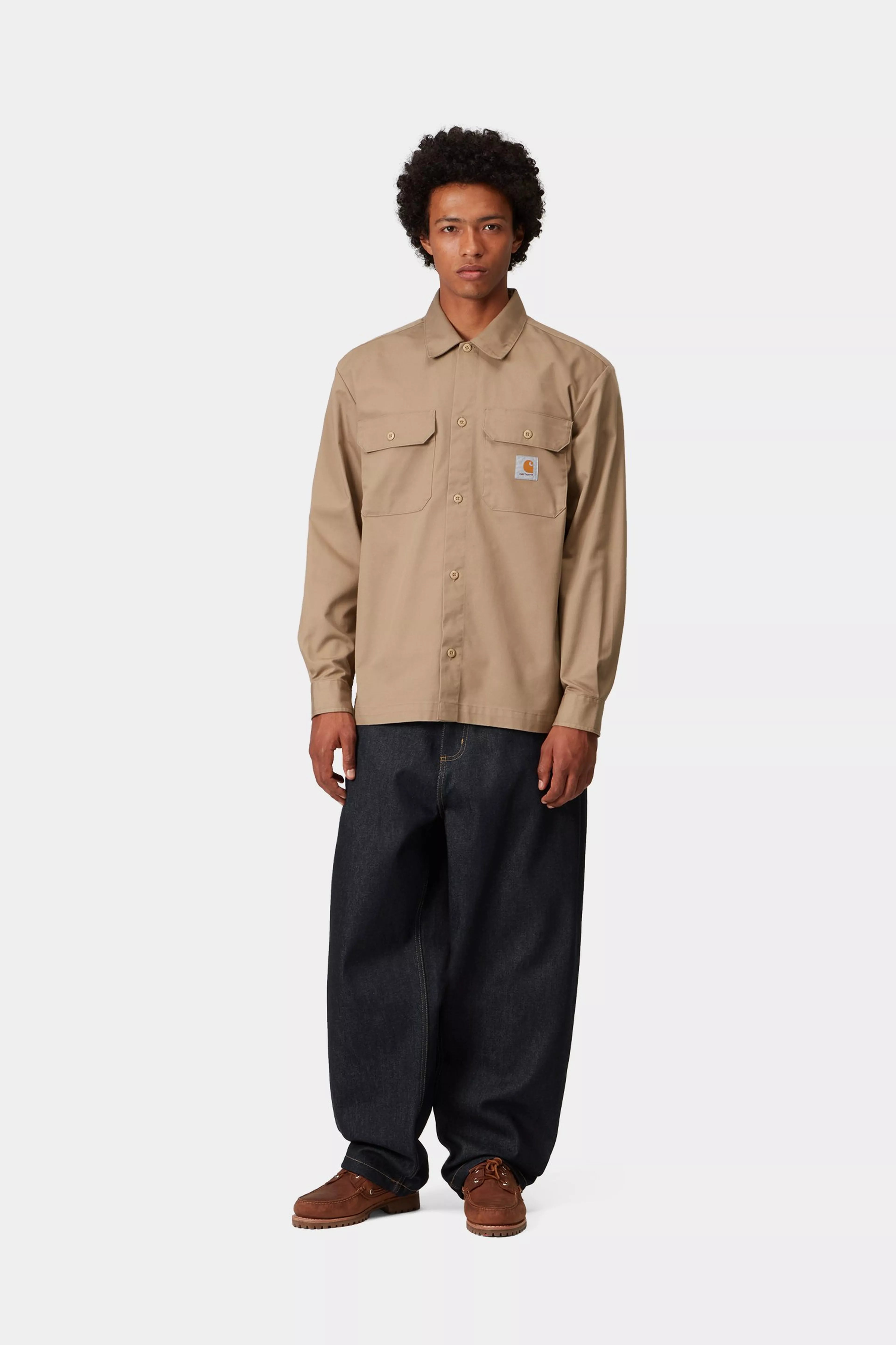 BRANDON PANT - Blue (rigid)