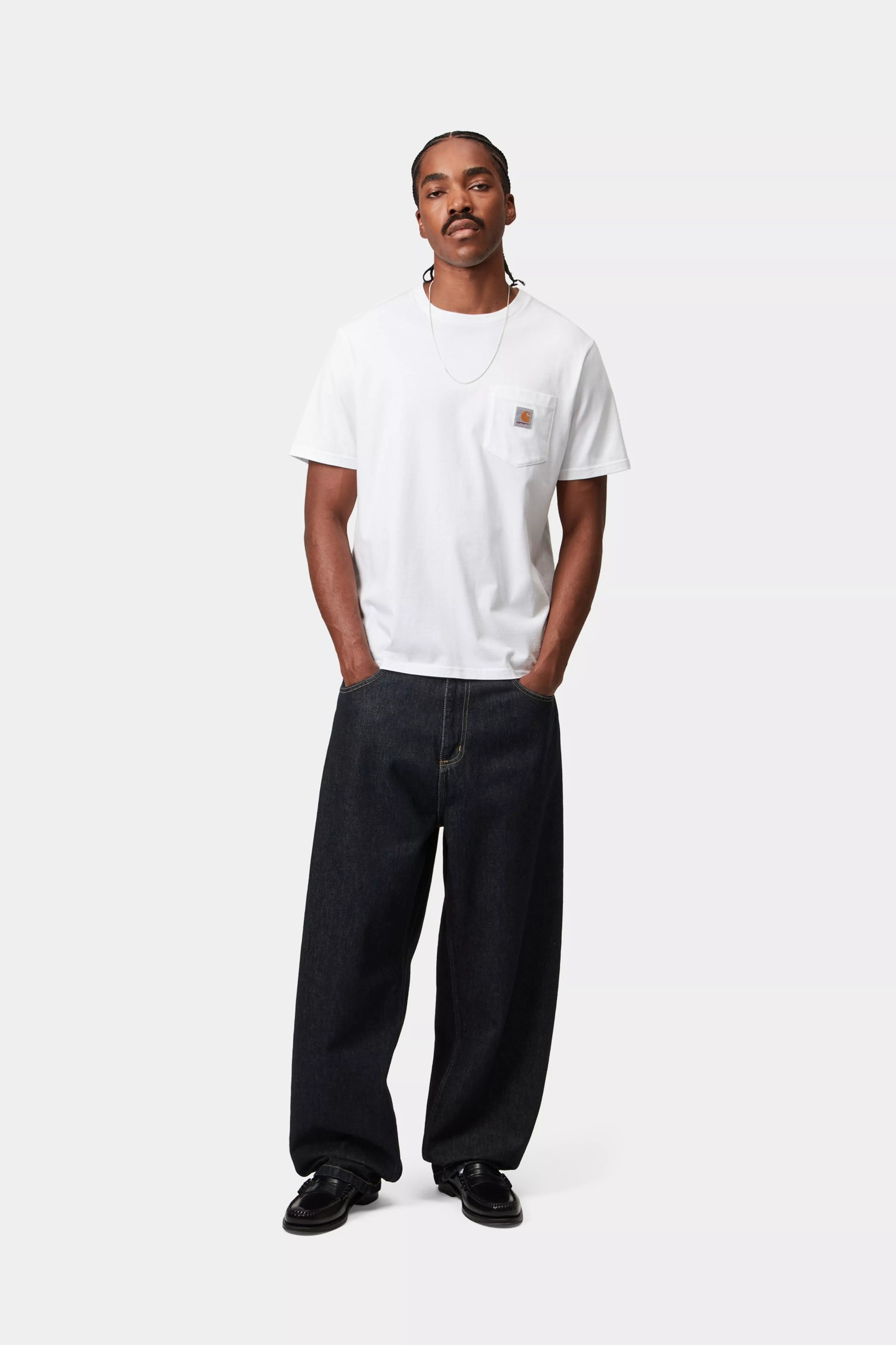 BRANDON PANT - Blue (rinsed)