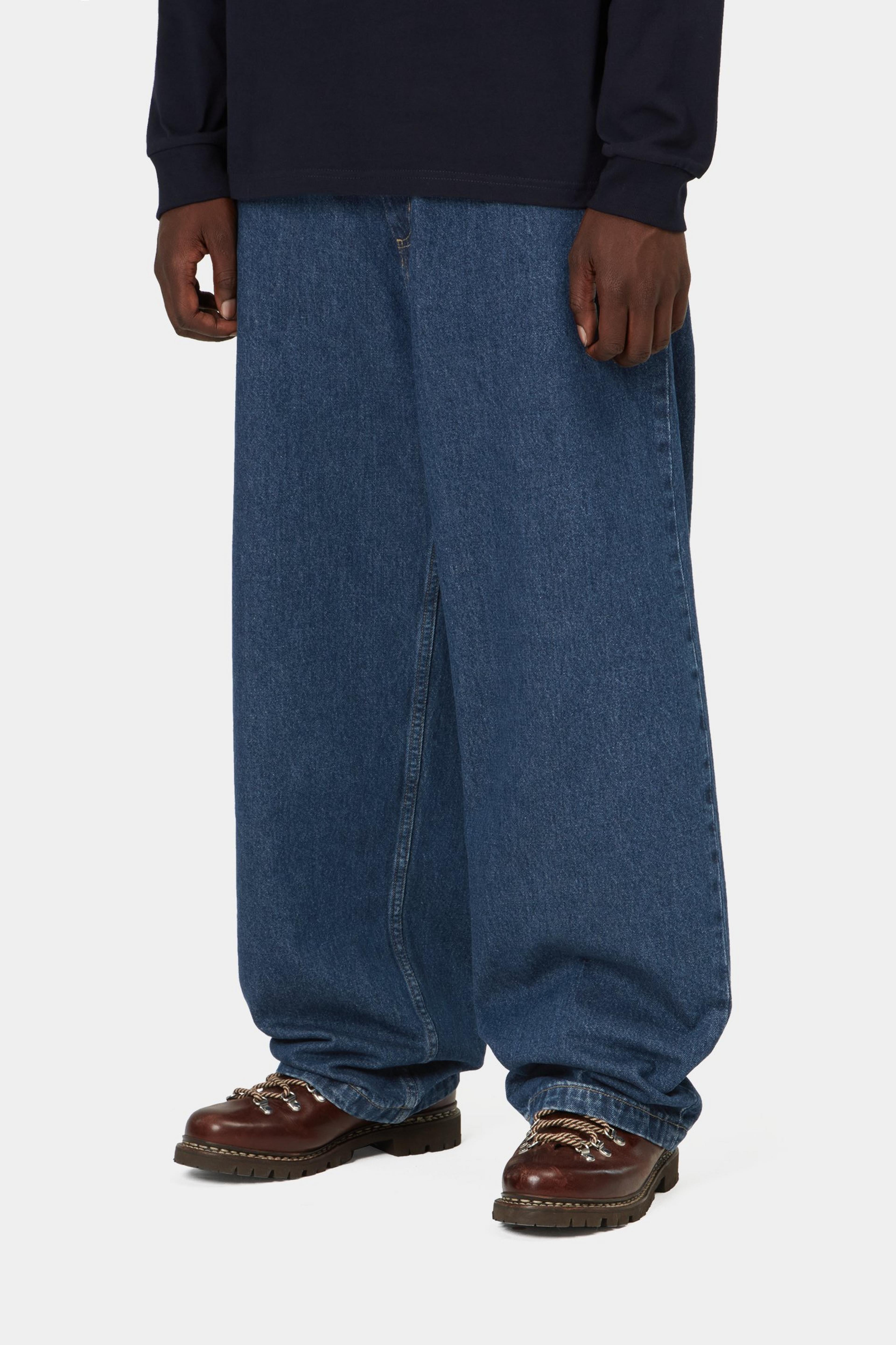 Brandon Pant - Blue, stone washed