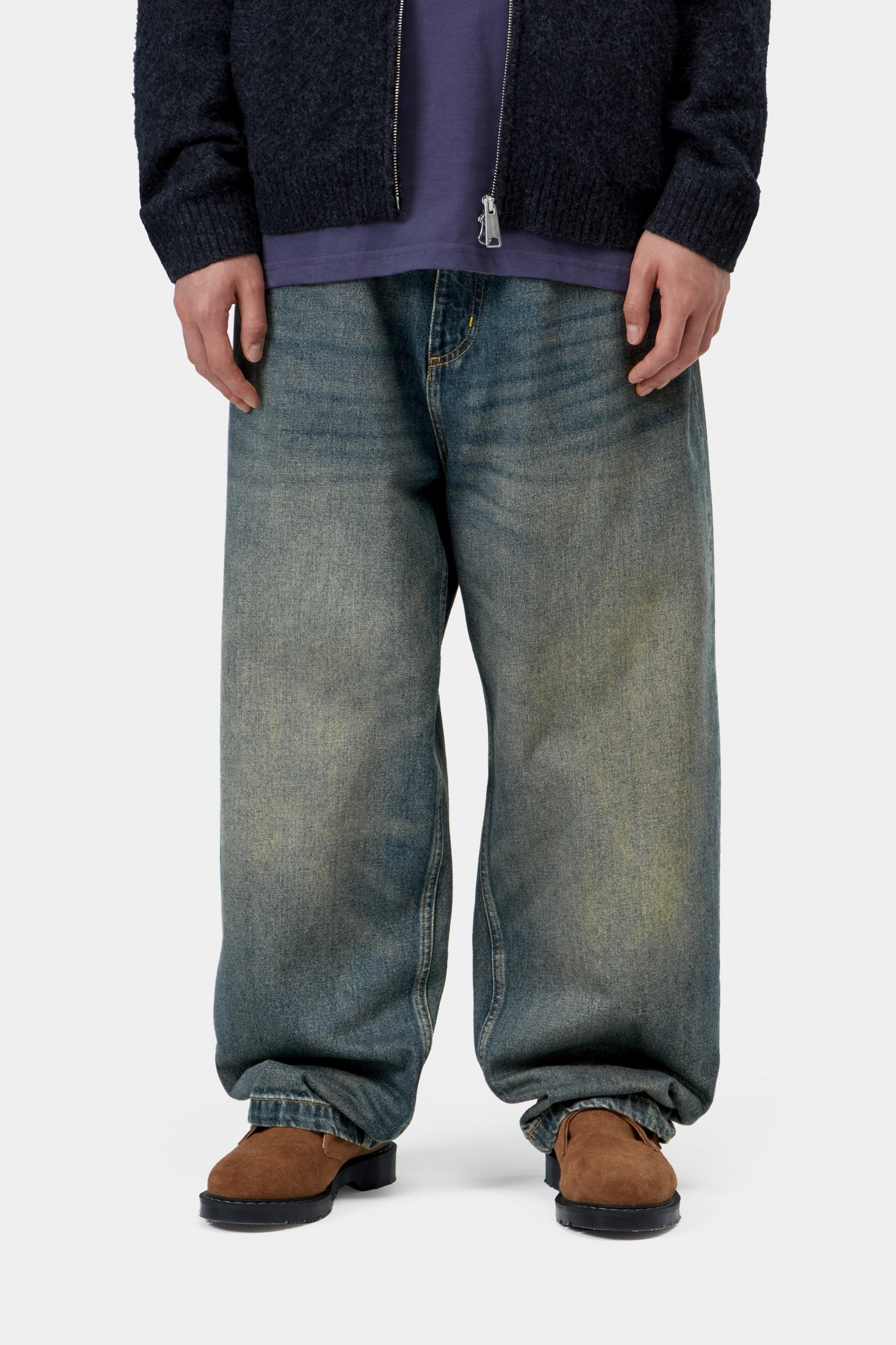 Brandon Pant - Blue, worn used wash