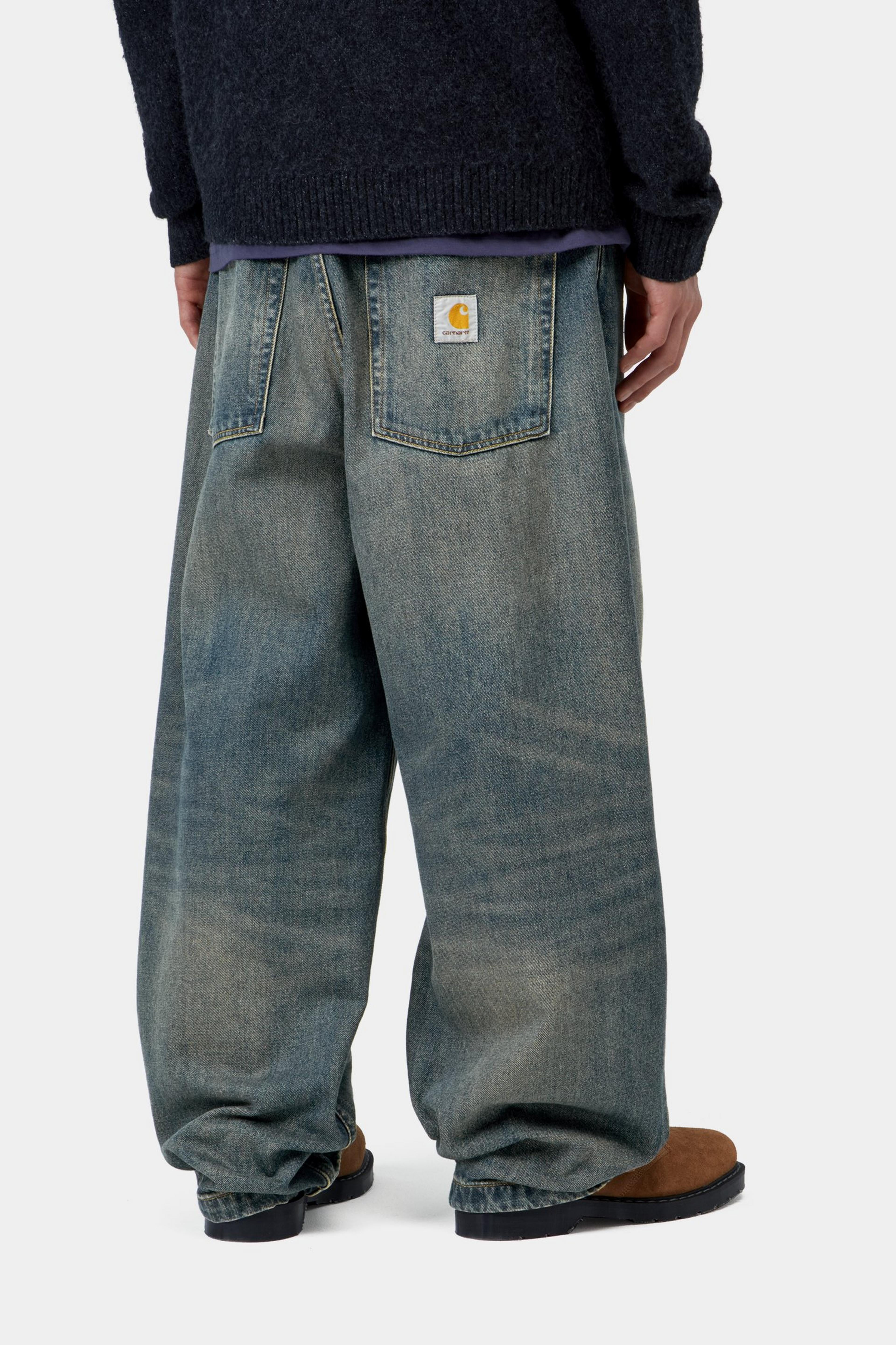 Brandon Pant - Blue, worn used wash