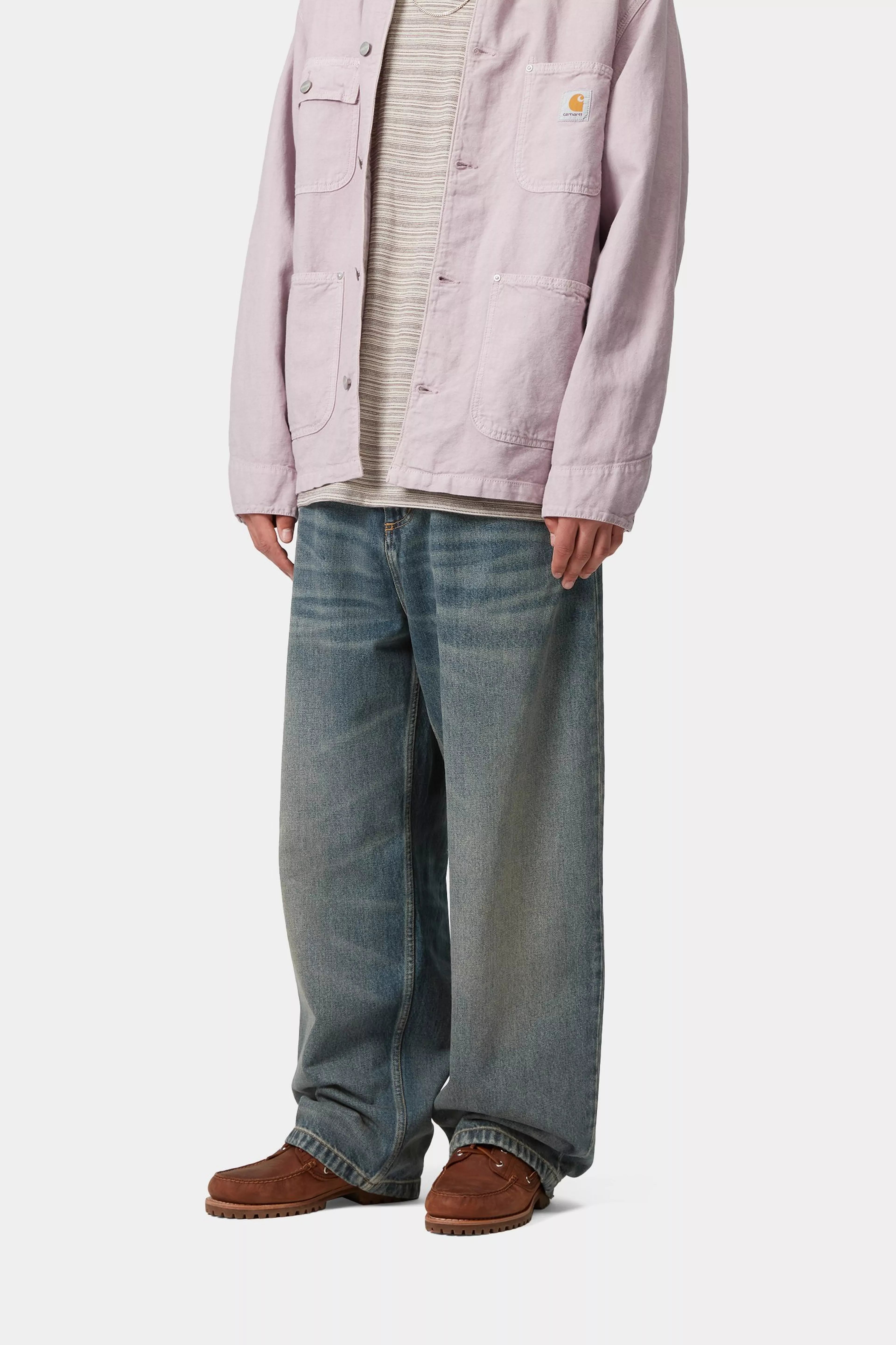 BRANDON PANT - Blue (worn used wash)