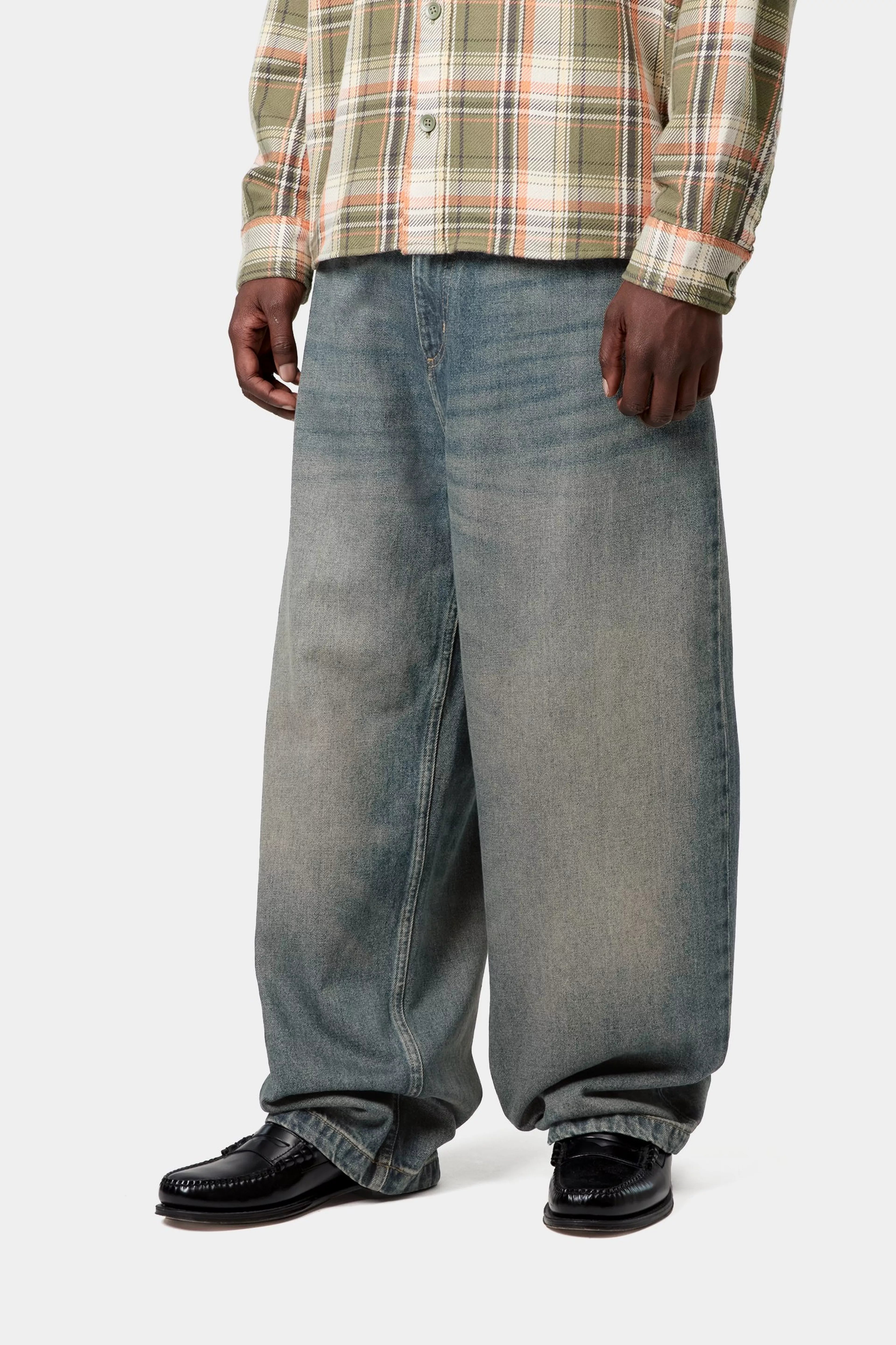 Brandon Pant - Blue (worn used wash)