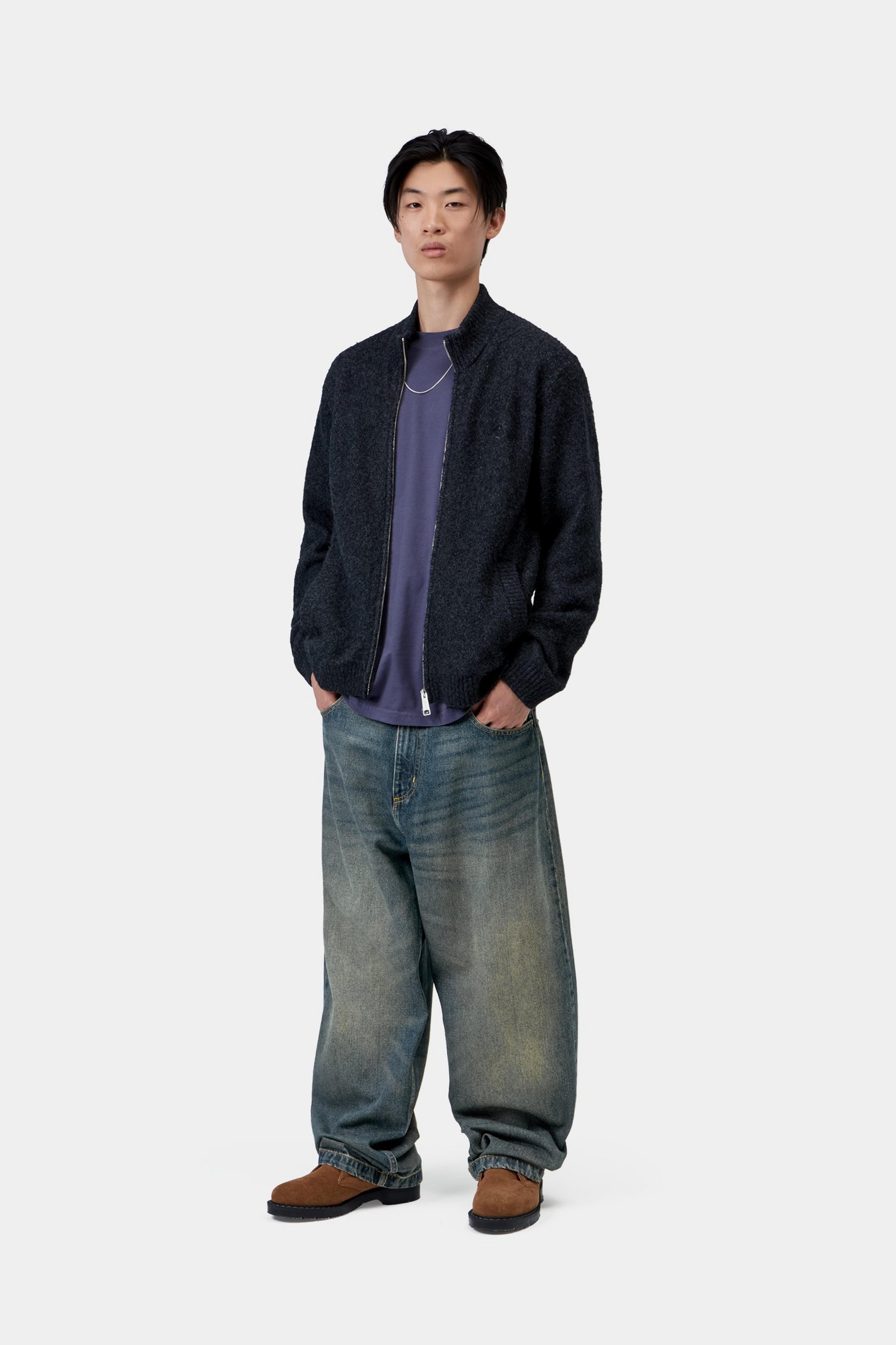 Brandon Pant - Blue, worn used wash