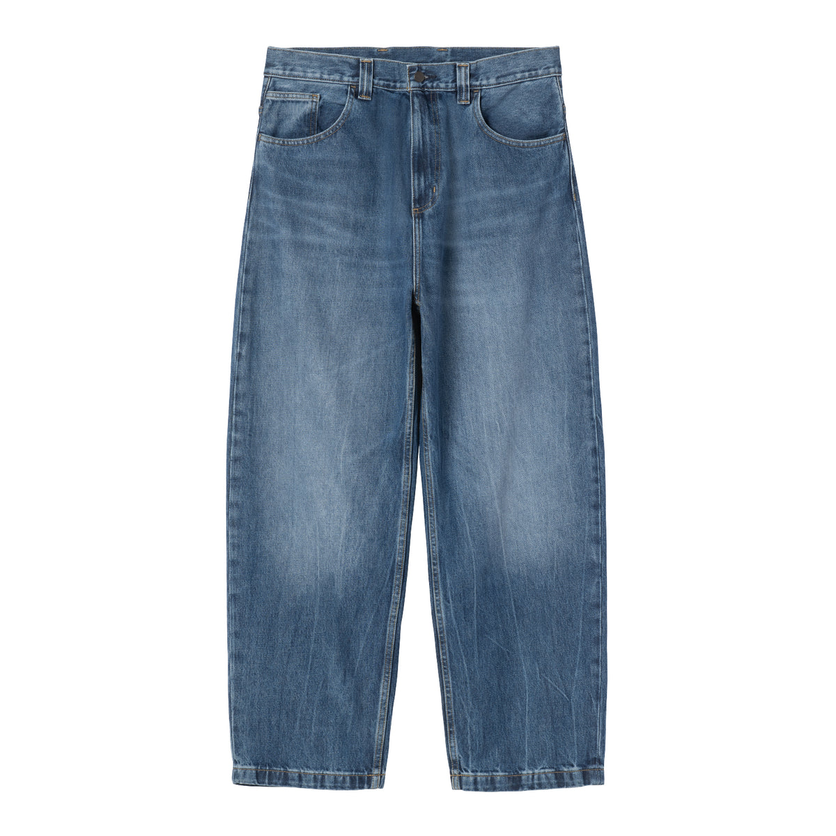 Brandon Pant - Blue, marble used wash