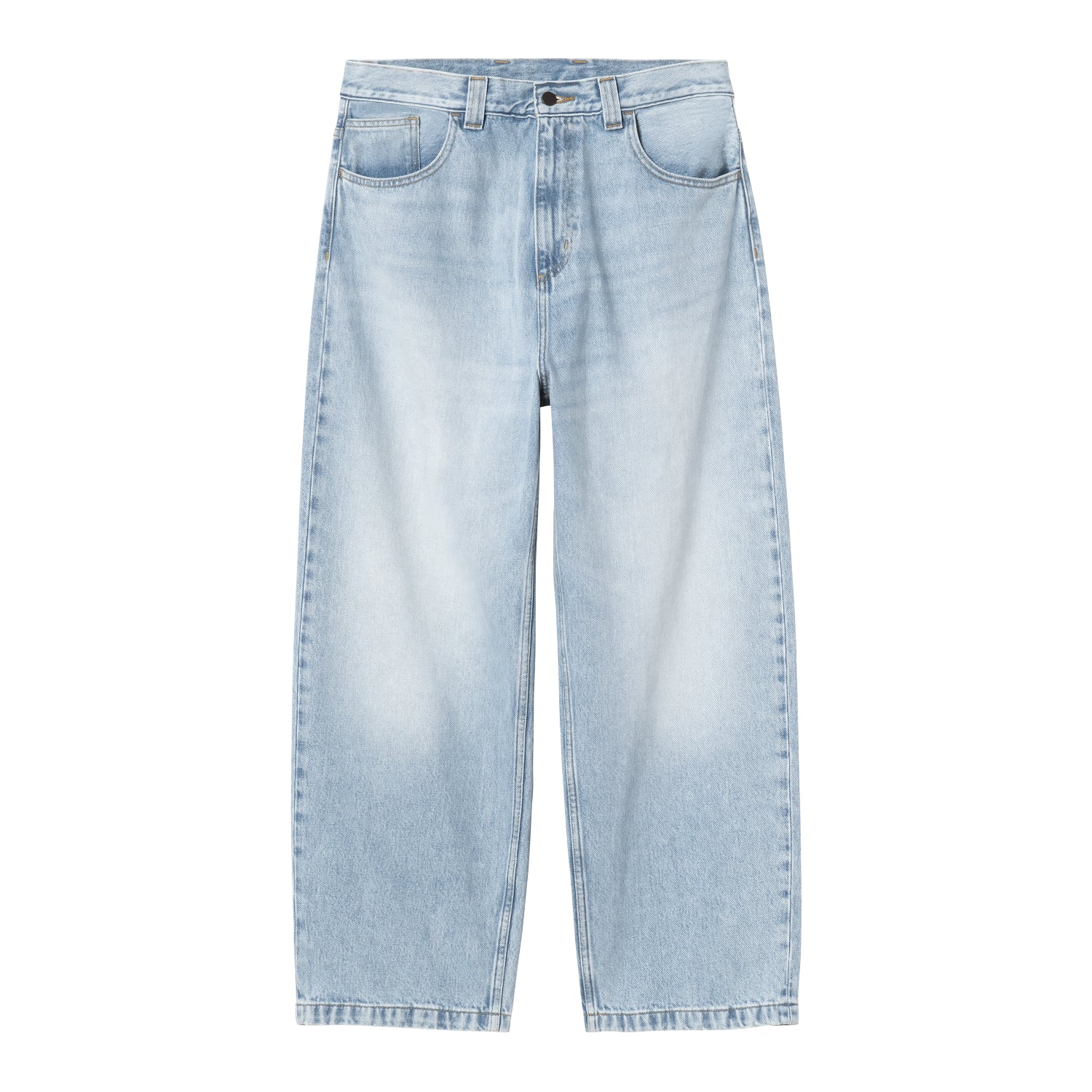 Brandon Pant - Blue, Heavy worn bleached