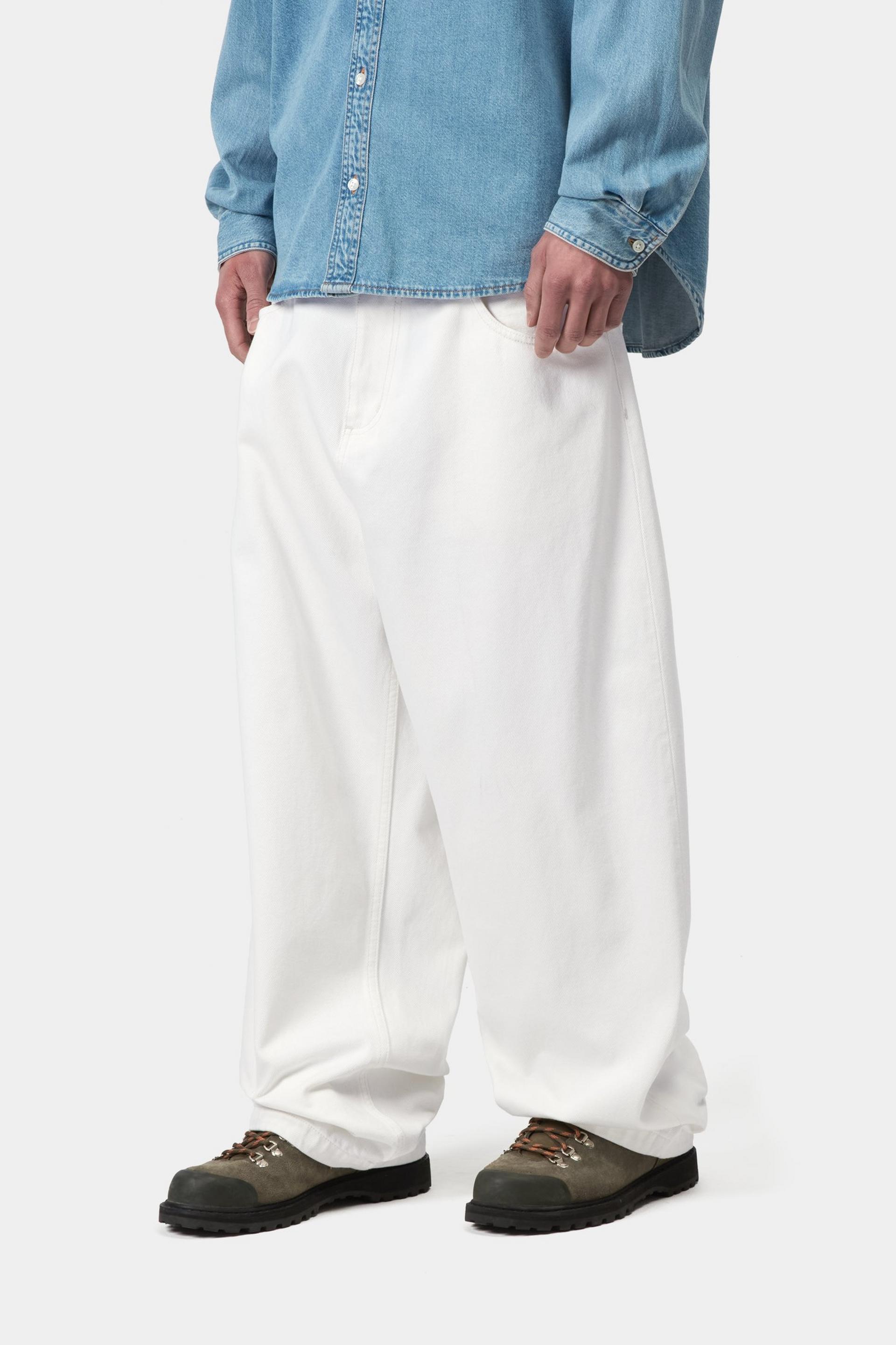 Brandon Pant - White, Rinsed
