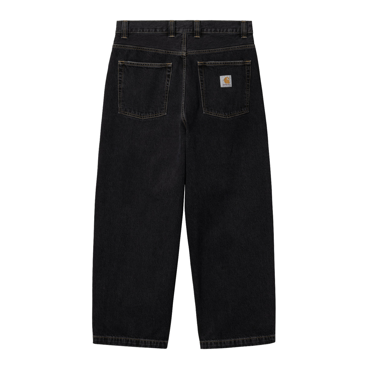 Brandon Pant - Black, stone washed