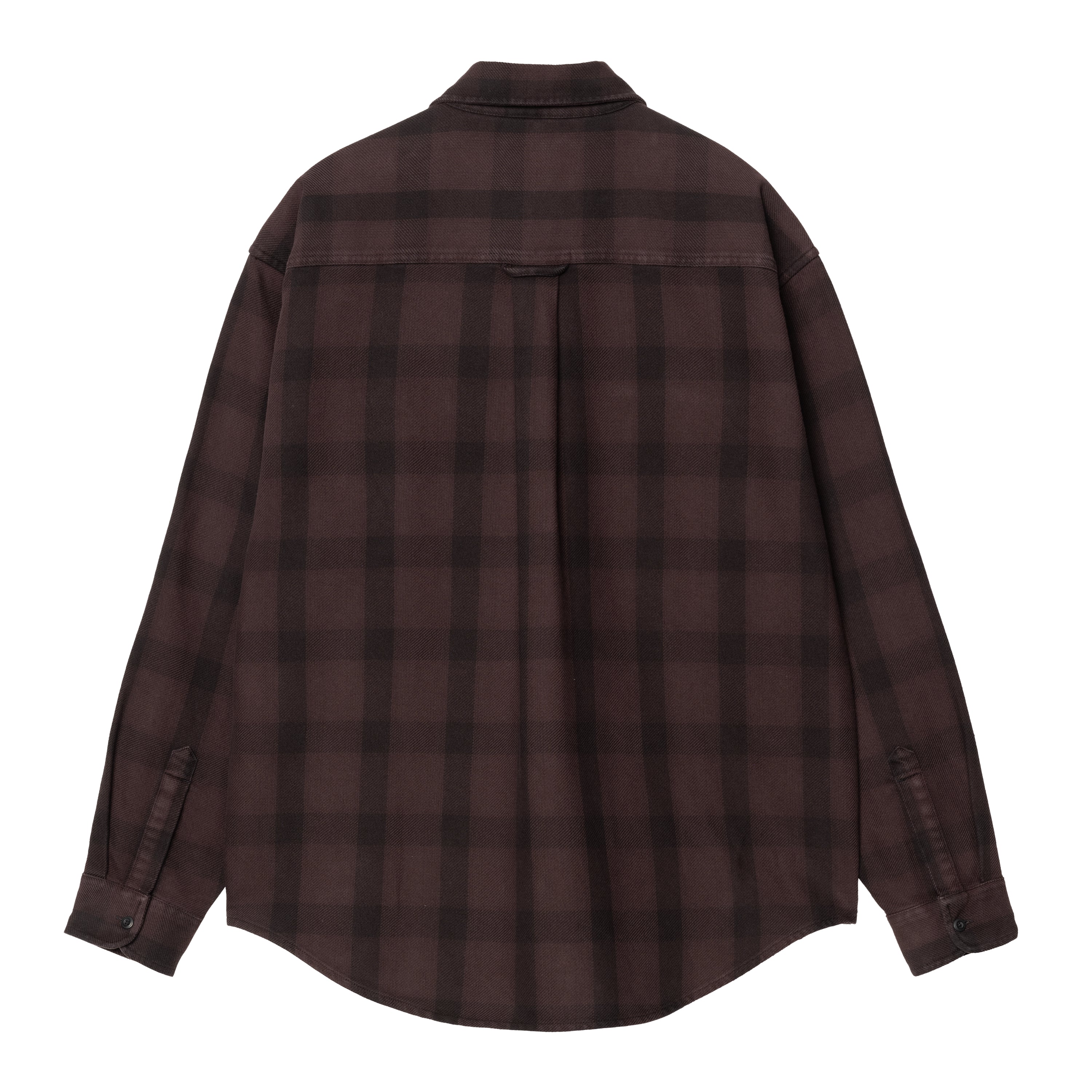 L/S Edmands Shirt - Edmands Check, Natural / Palisander