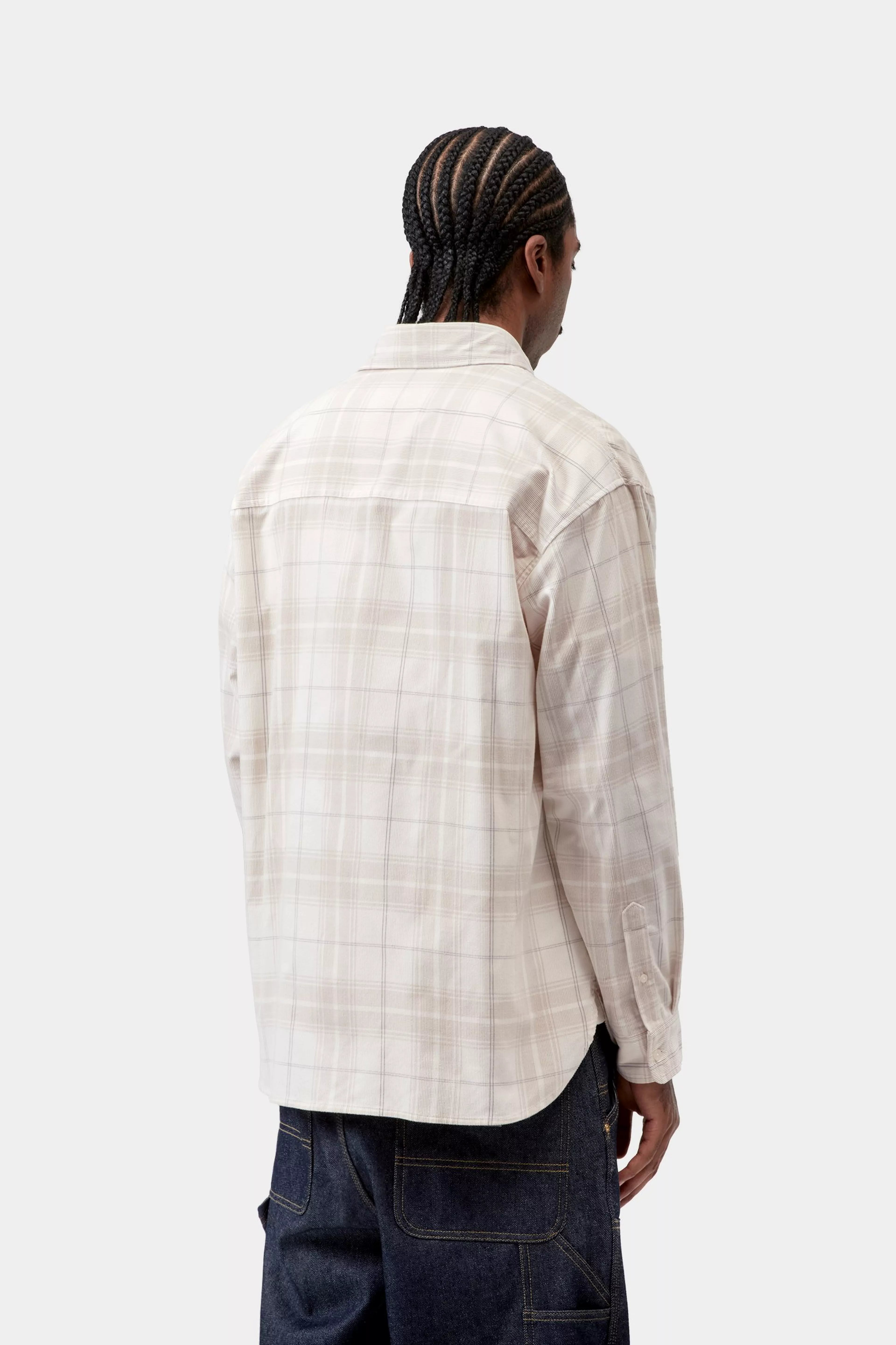 L/S Wilber Shirt - Wilber Check, Natural