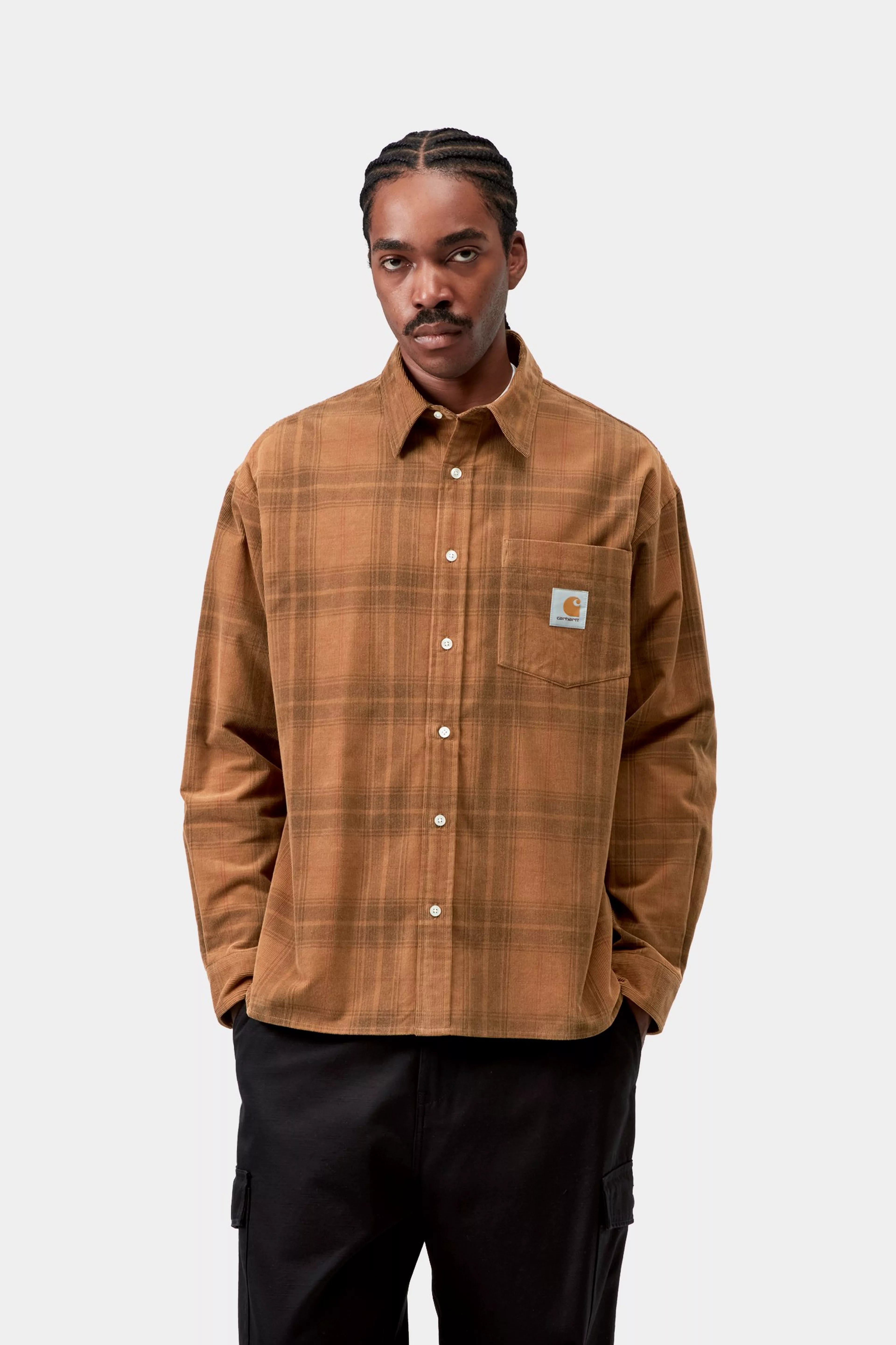 L/S Wilber Shirt - Wilber Check, Hamilton Brown
