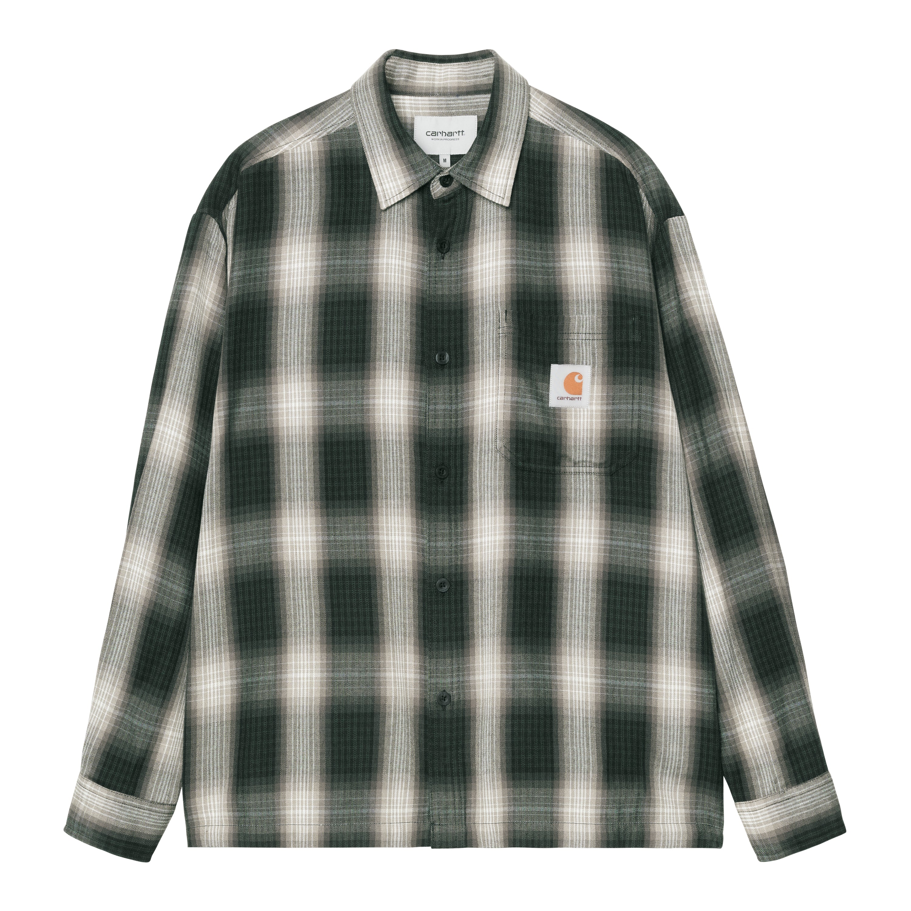 L/S Harlin Shirt - Harlin Check, Kale Green
