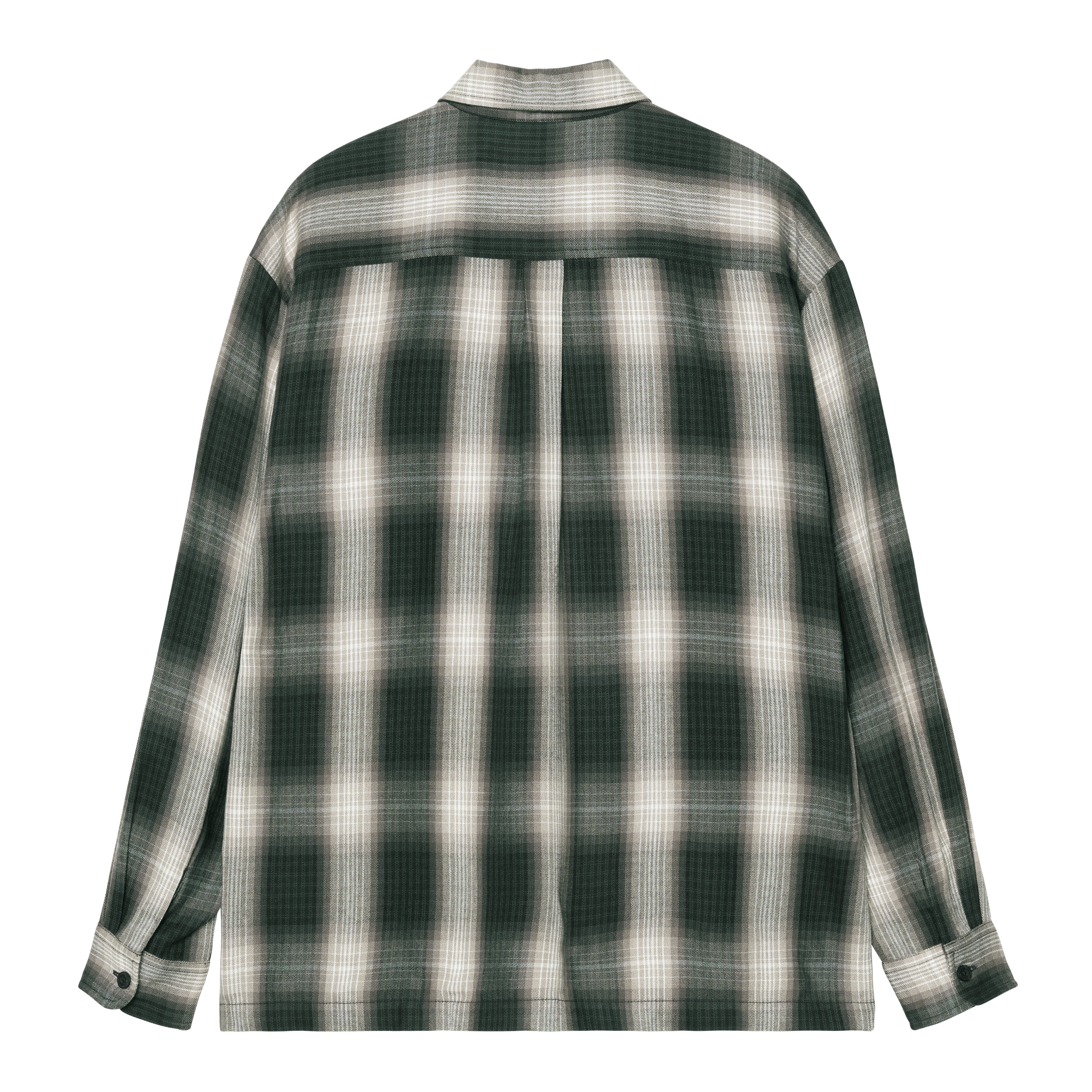 L/S Harlin Shirt - Harlin Check, Kale Green