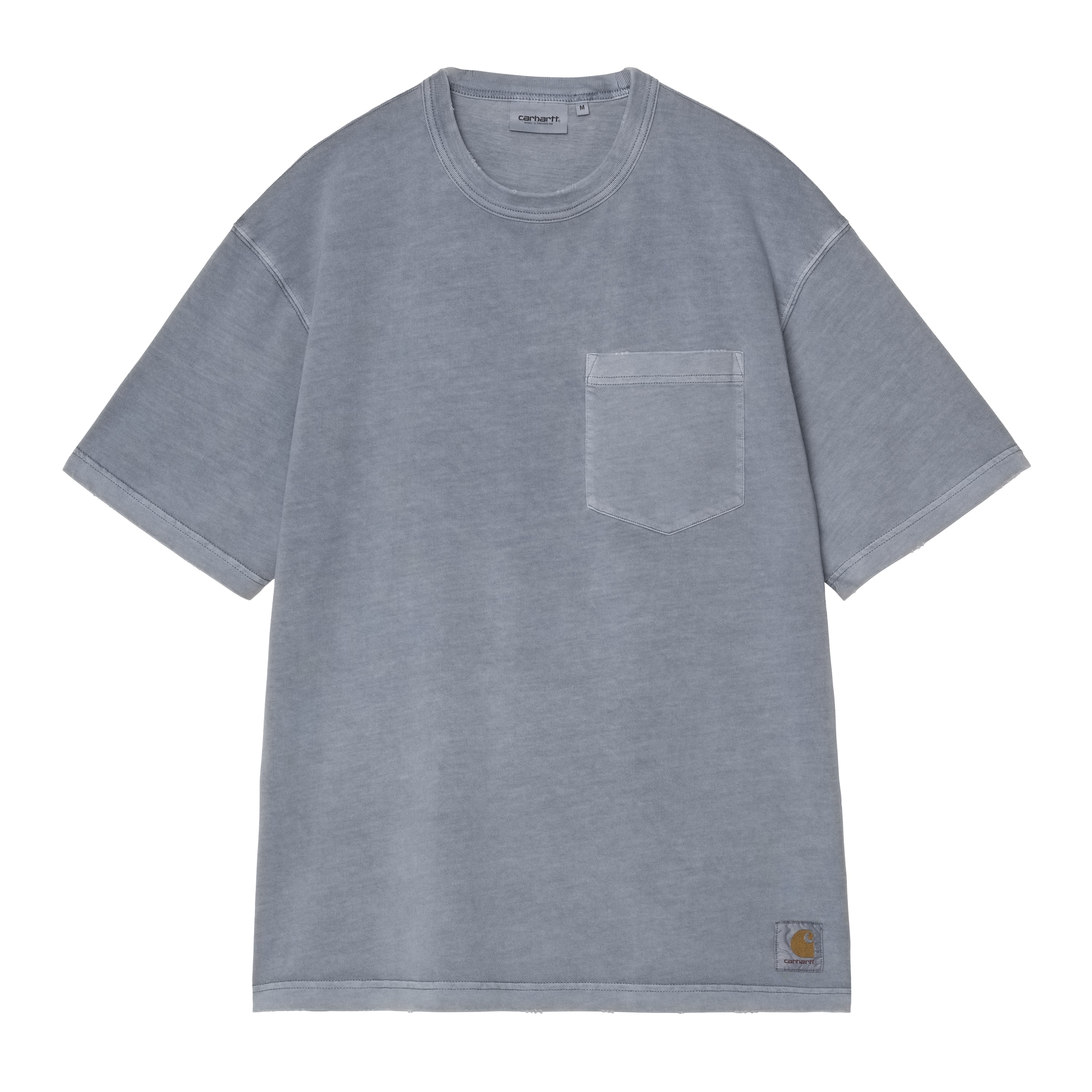 S/S Torion Pocket T-Shirt - Office Blue (grind wash)