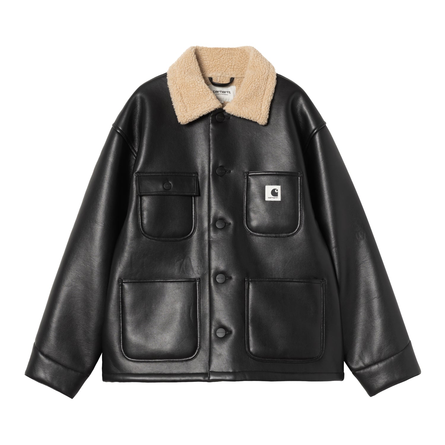 W' Shepton OG Michigan Coat - Black / Natural