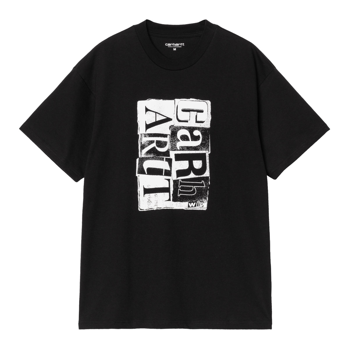 ショートスリーブムービングレタープレスTシャツ