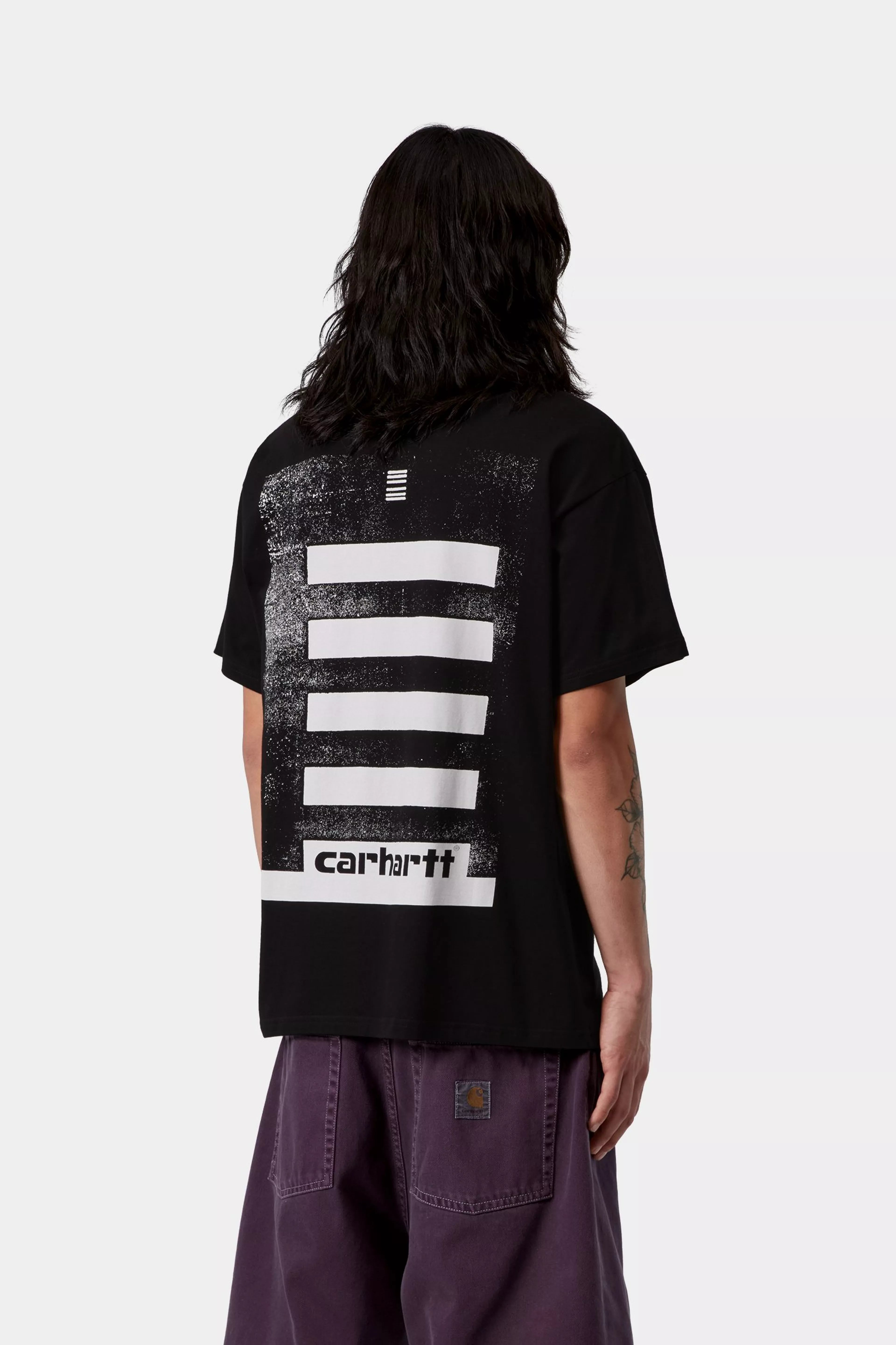 S/S Archive Lines T-Shirt - Black