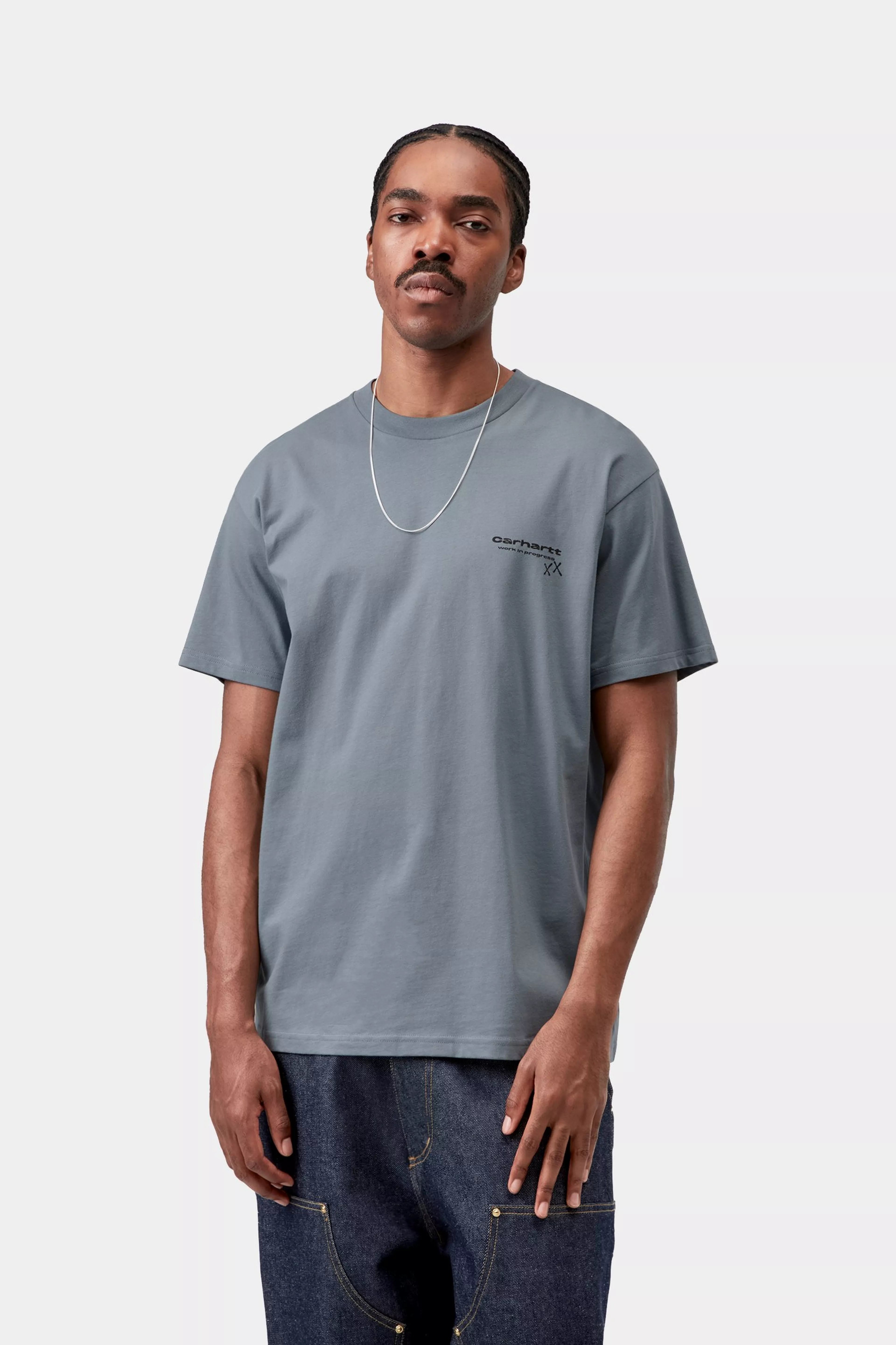 S/S Garble T-Shirt - Velvet Blue