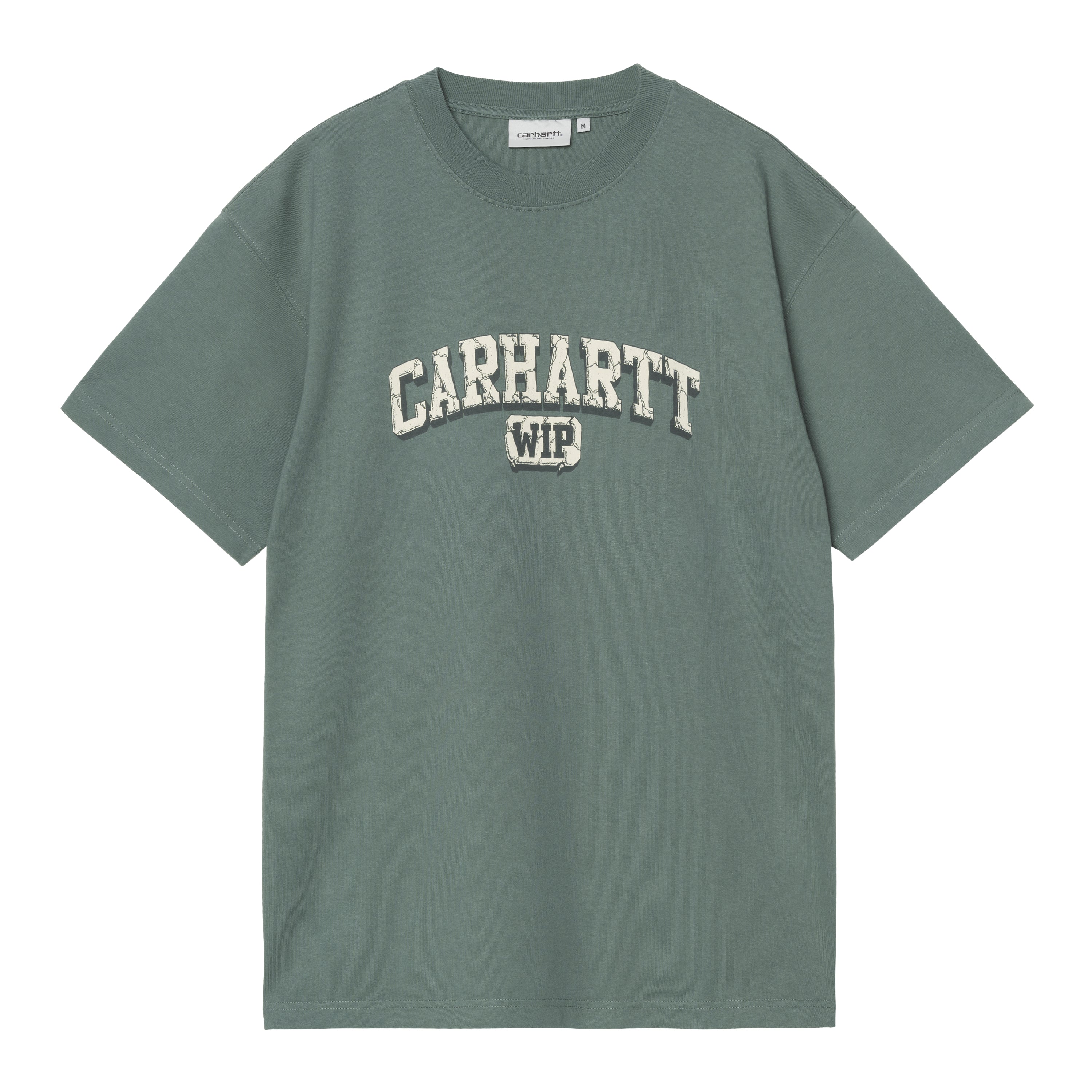 S/S Heavy Duty T-Shirt - Velvet Green (heavy enzyme wash)