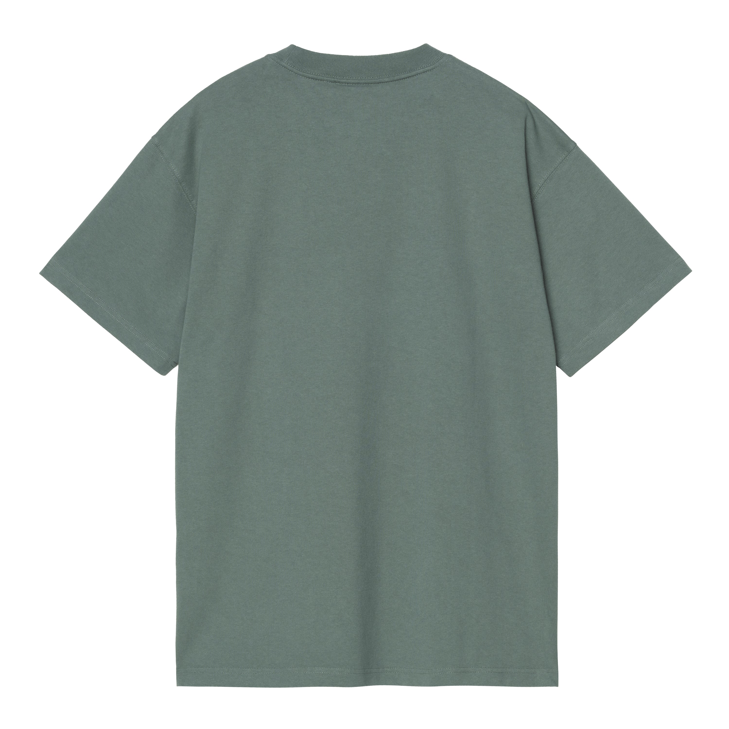 S/S Heavy Duty T-Shirt - Velvet Green (heavy enzyme wash)