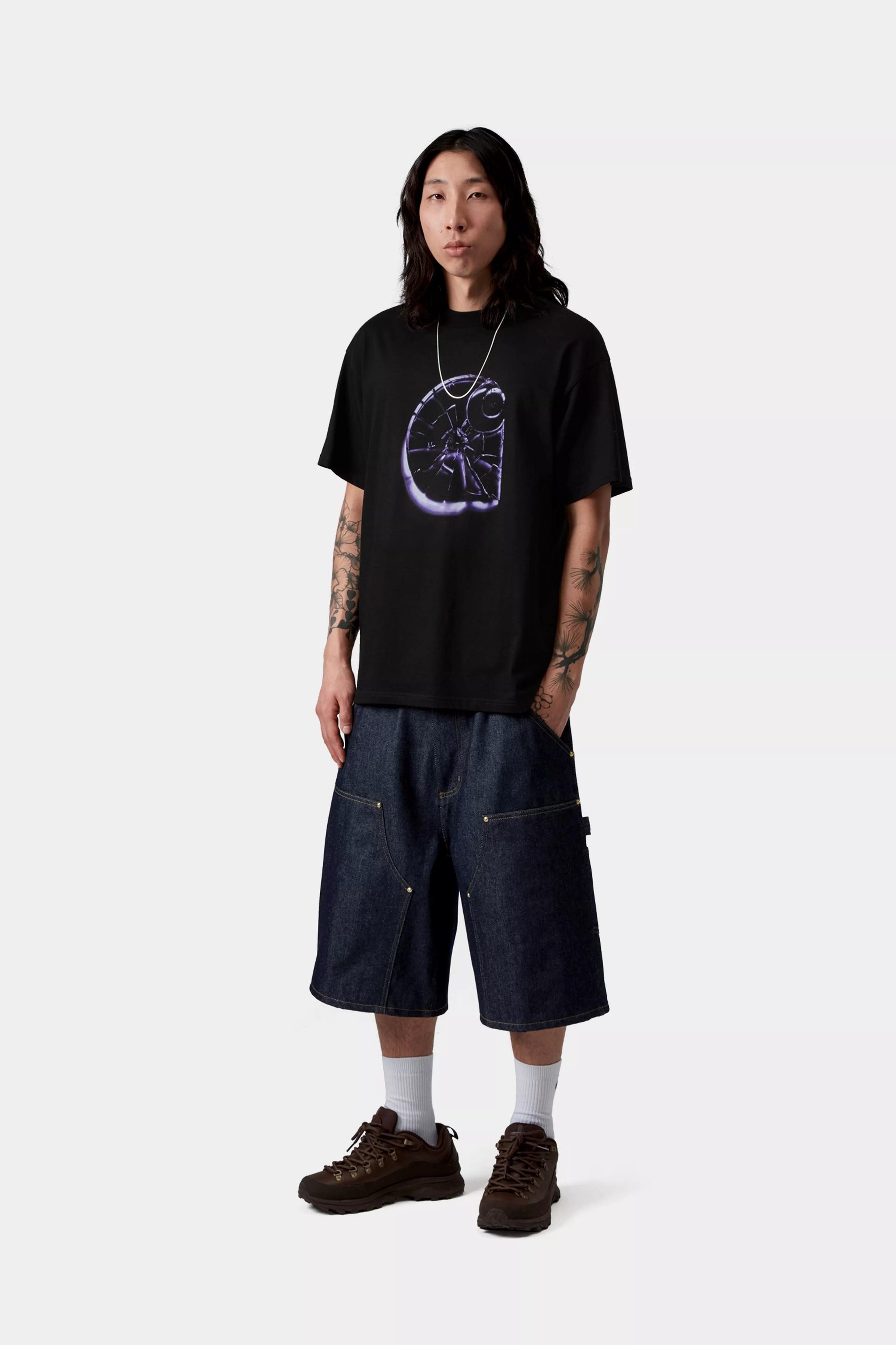 S/S Shattered T-Shirt - Black