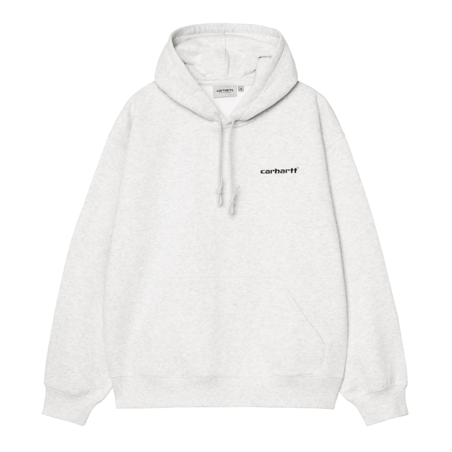 Hooded Caps Sweat - Ash Heather