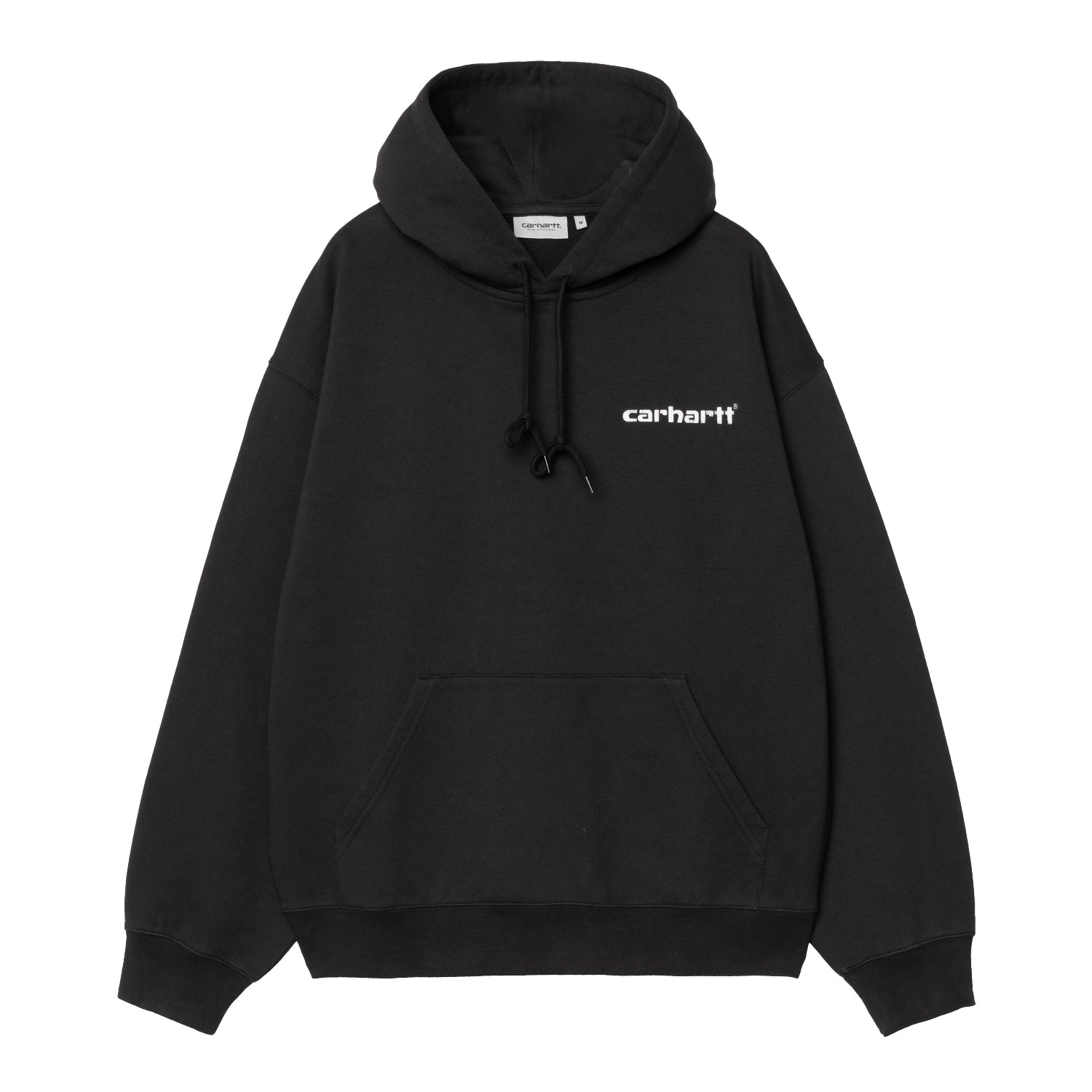Hooded Caps Sweat - Black