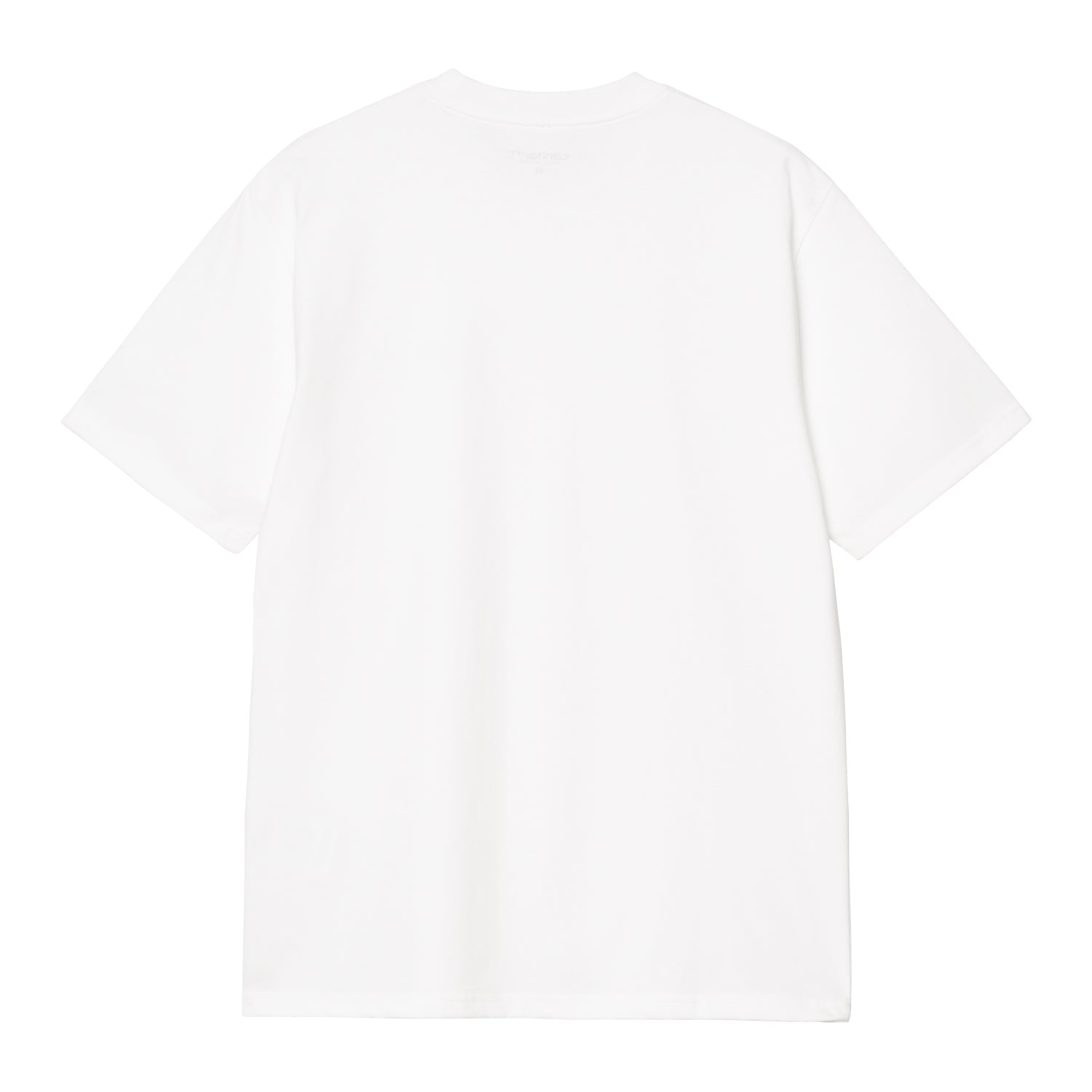 S/S University Script T-Shirt - White / Black