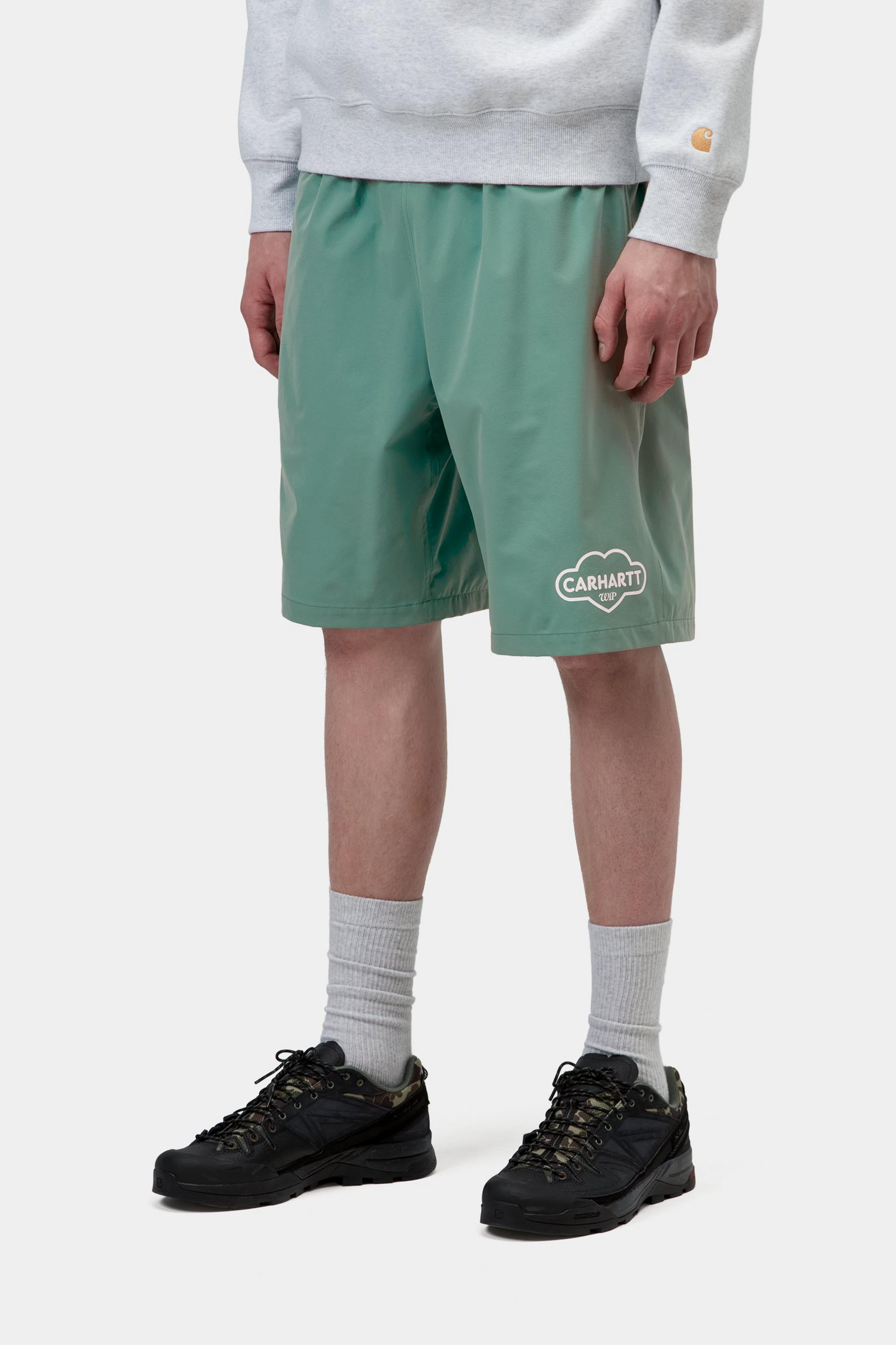 Cloud Heart Swim Trunks - Lily