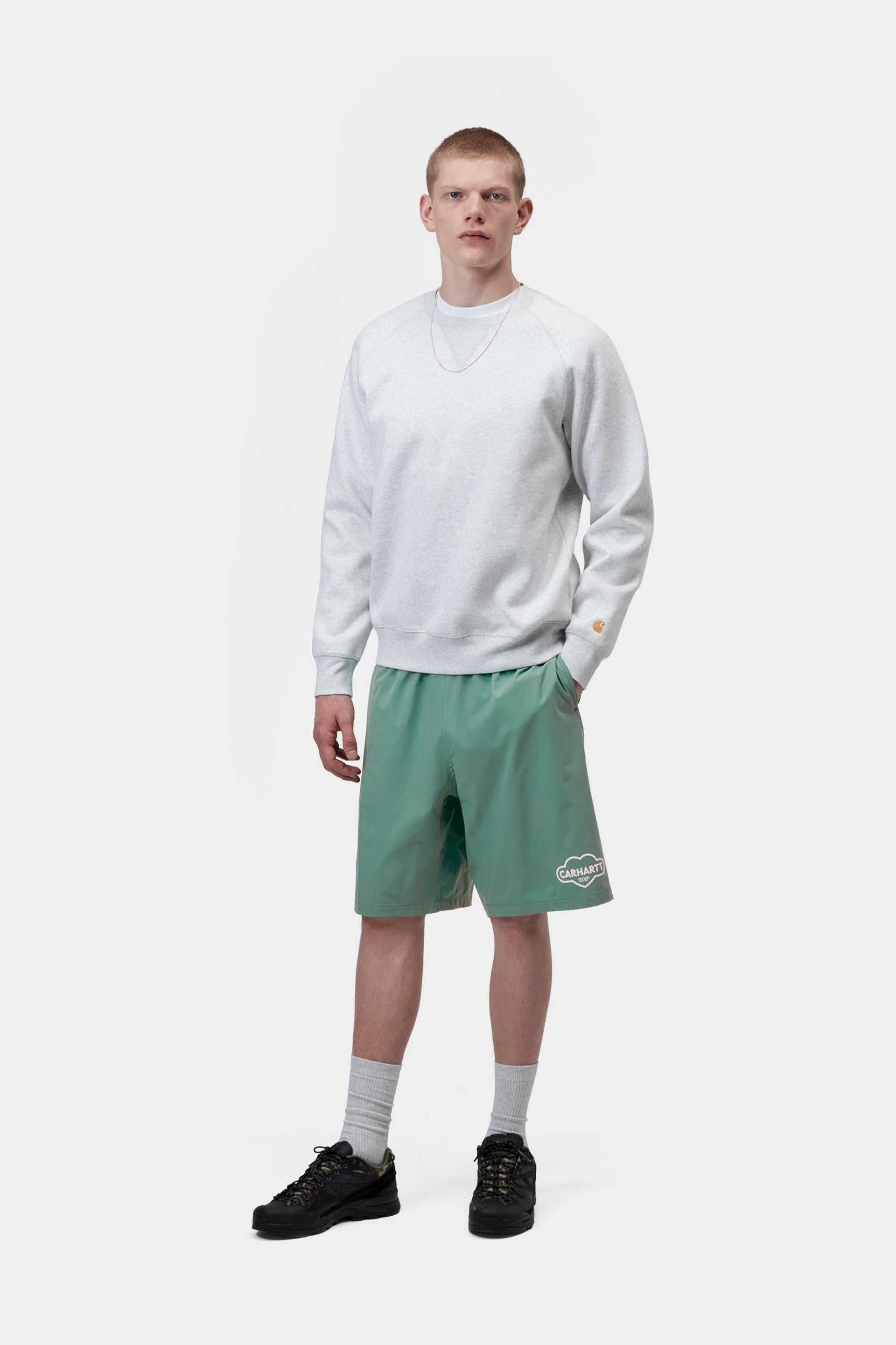 Cloud Heart Swim Trunks - Lily