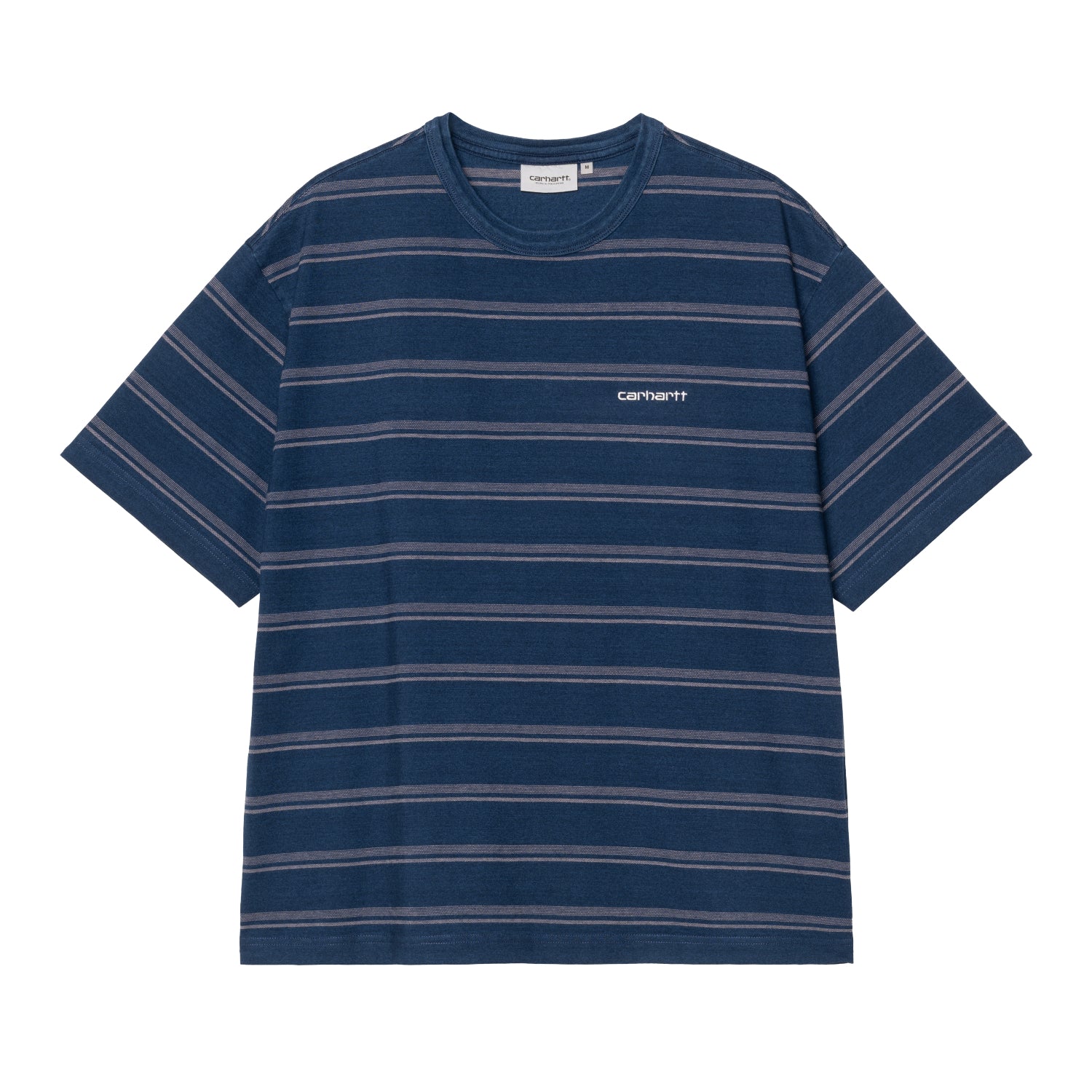 S/S Matti T-Shirt - Matti Stripe, Blue / Phlox