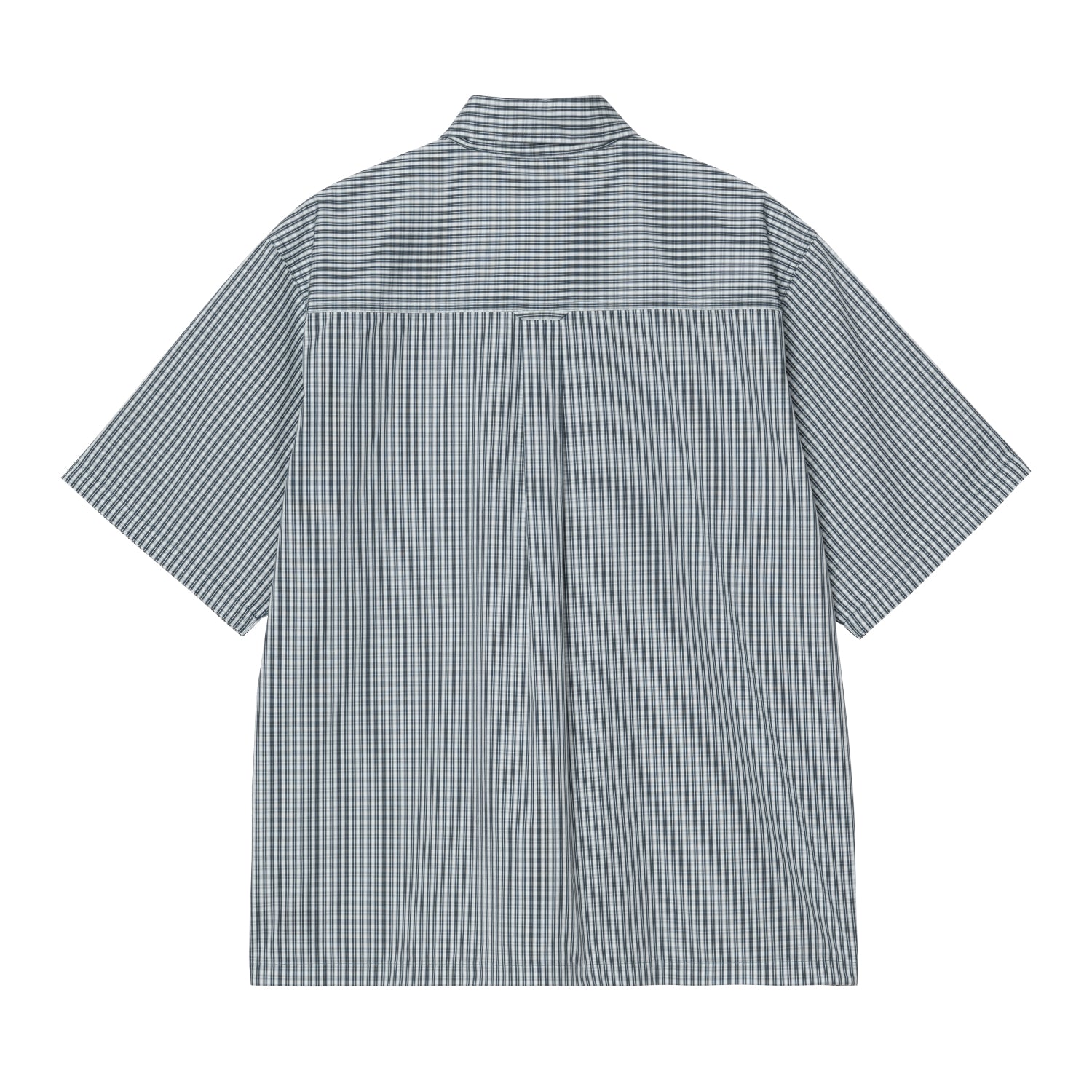 S/S Groff Shirt - Groff Check, Blue River